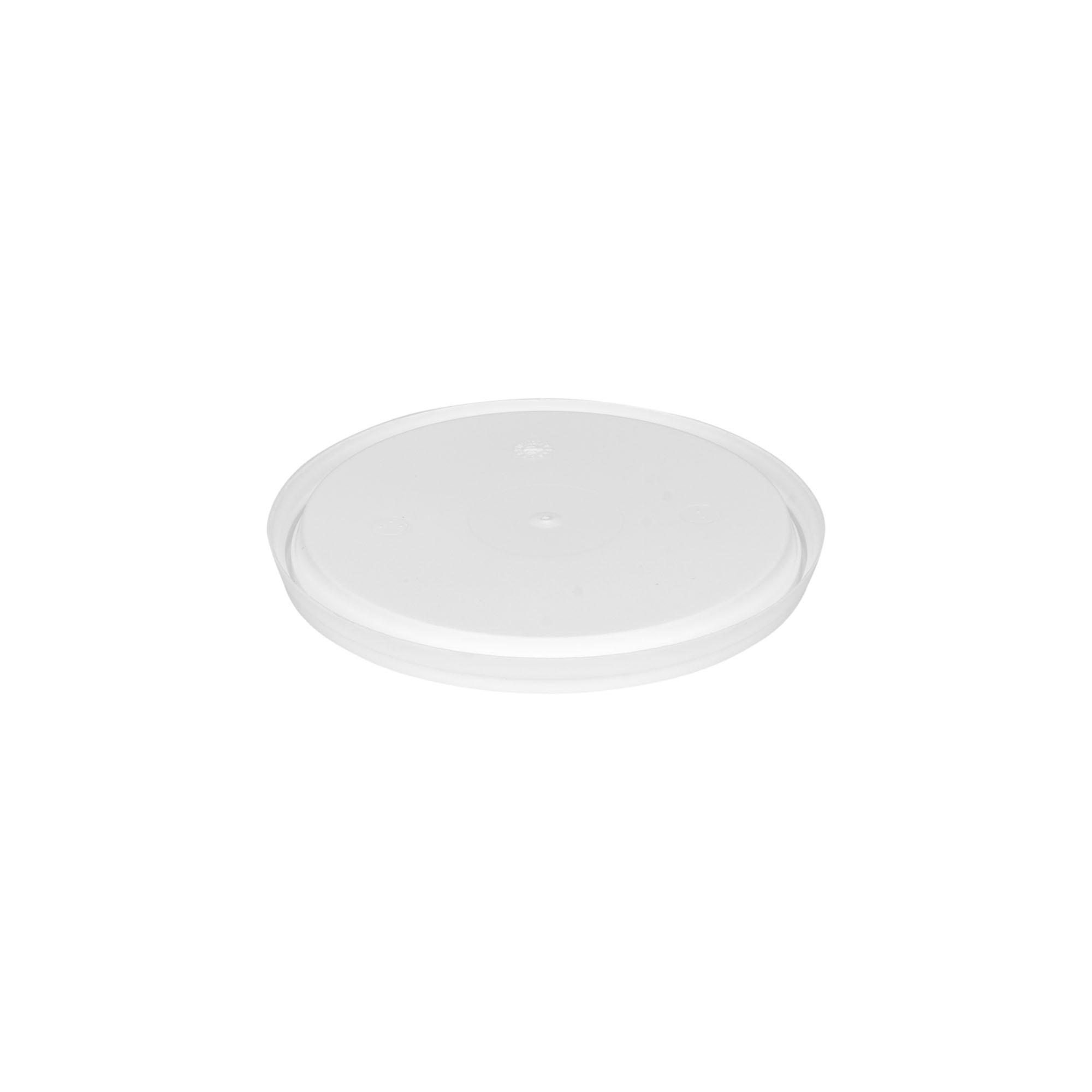 Tampa para balde de 0,6 l, plástico PP, branco