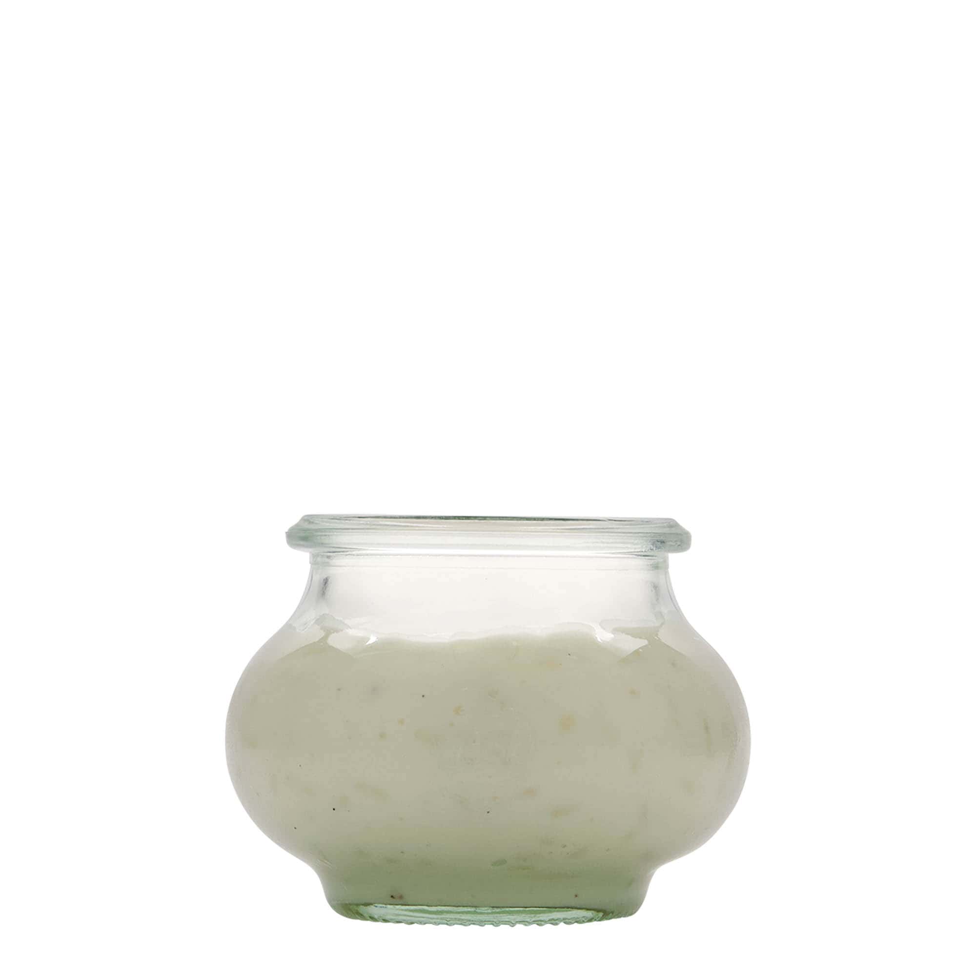 220 ml frasco decorativo WECK, boca: borda redonda