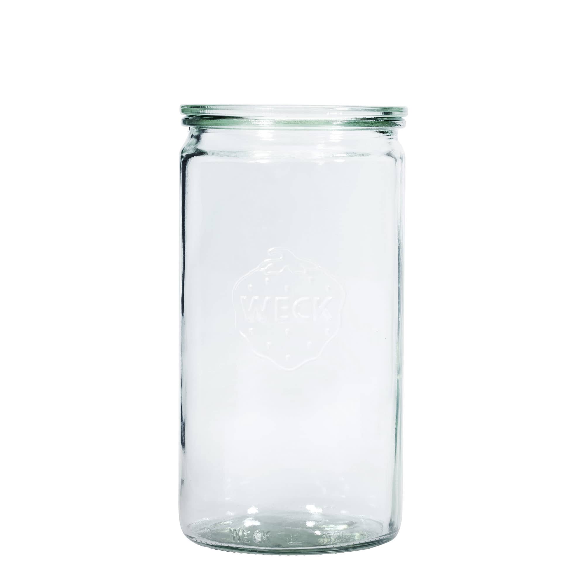 1.575 ml frasco cilíndrico WECK, boca: borda redonda
