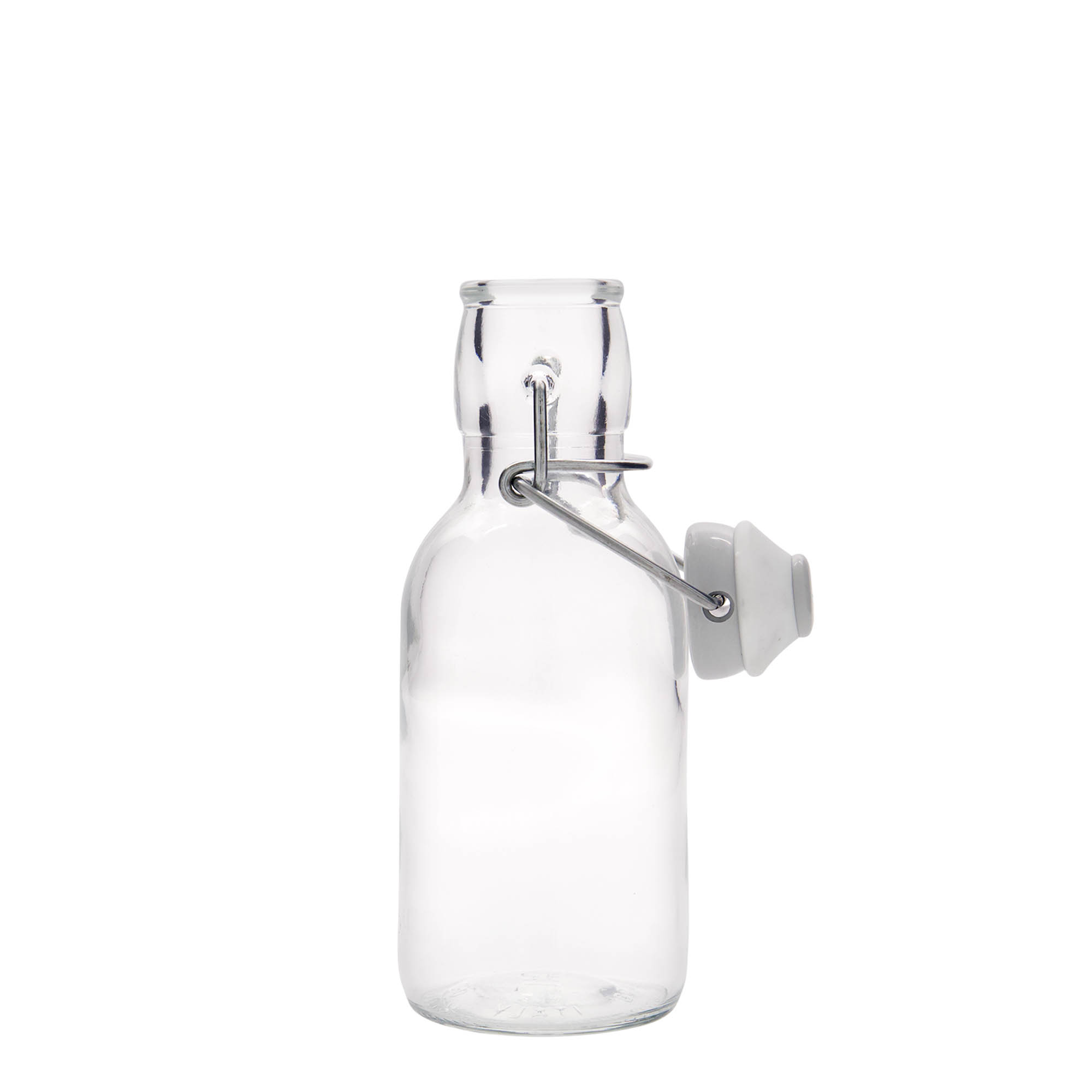 Frasco de vidro de 250 ml 'Emilia', boca: fecho de mola