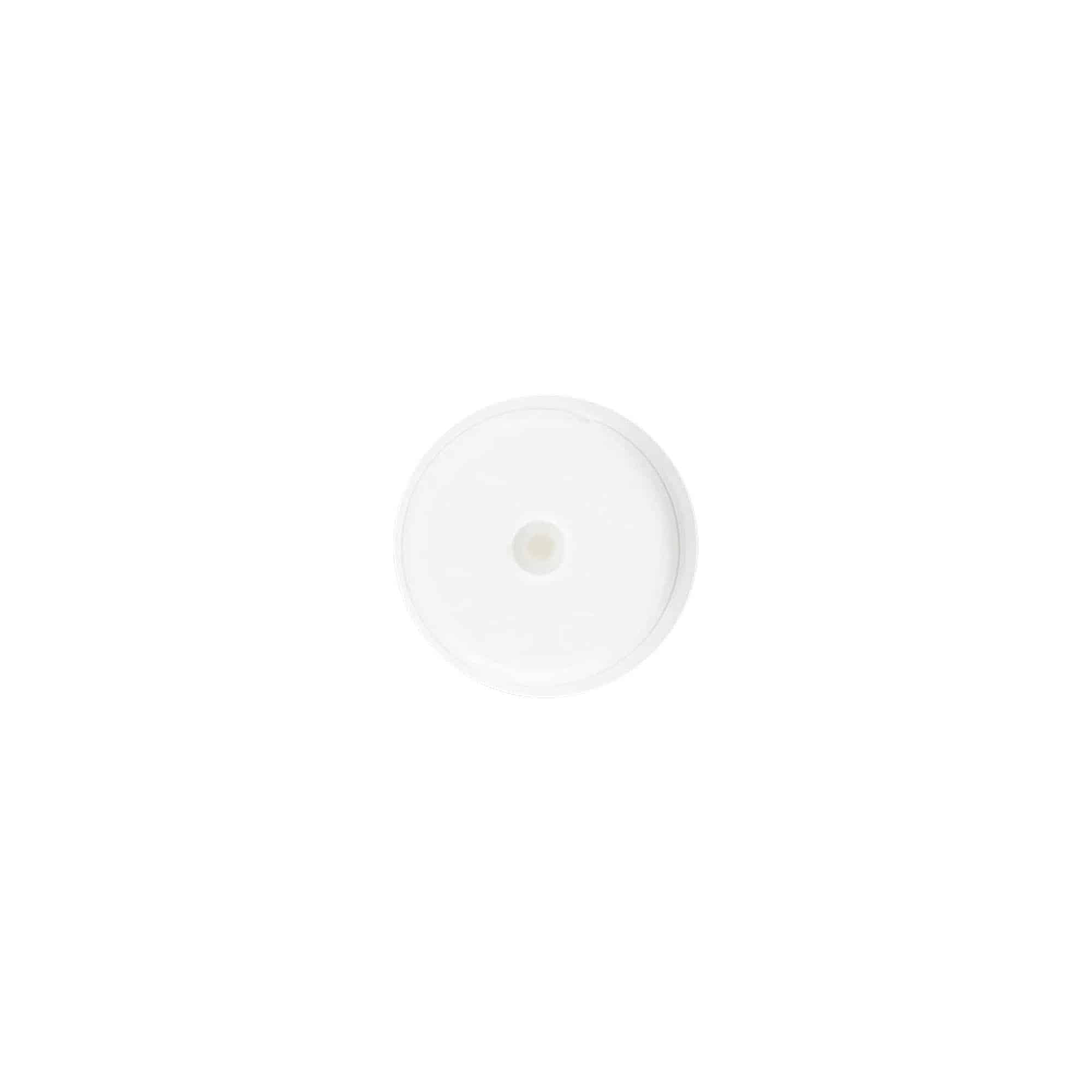 Cabeça de bomba dispensadora airless 'Nano', plástico PP, branco