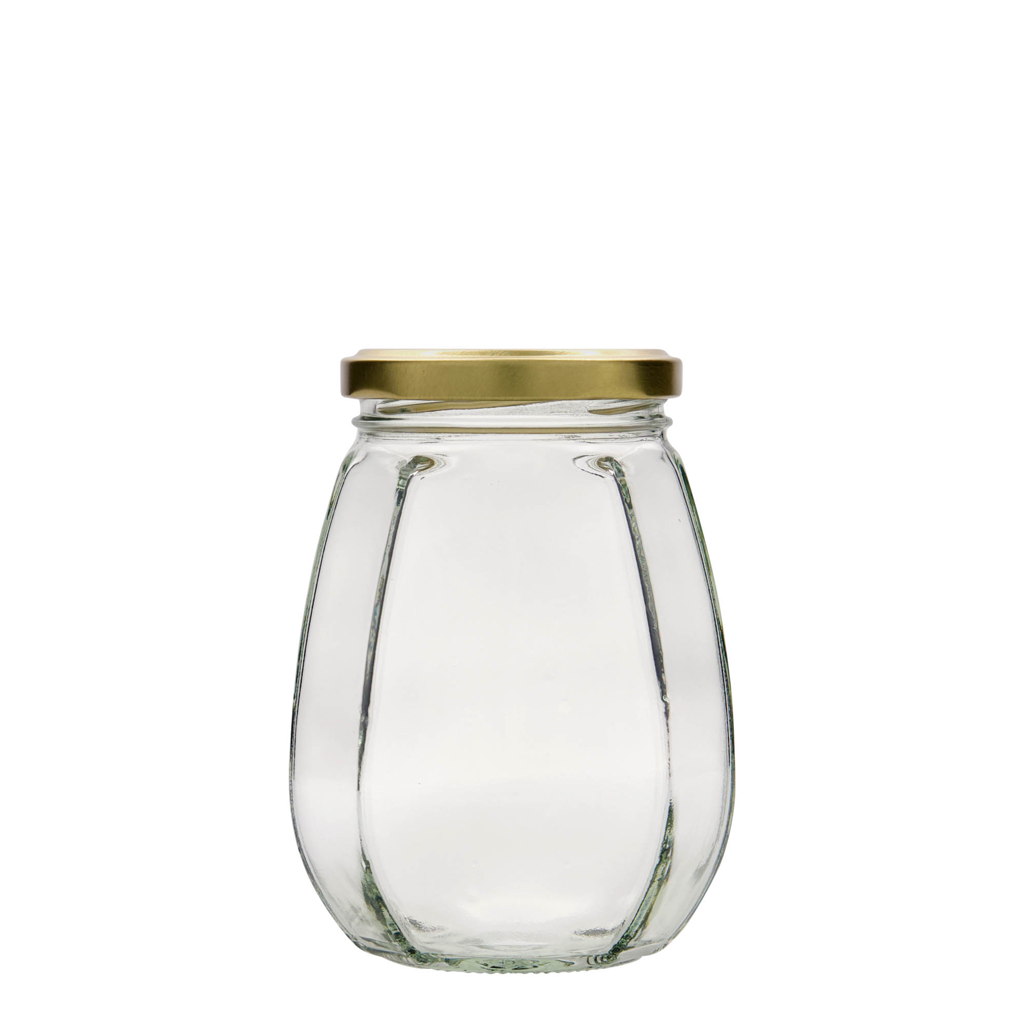 385 ml frasco para joias, hexagonal, boca: Twist-Off (TO 63)
