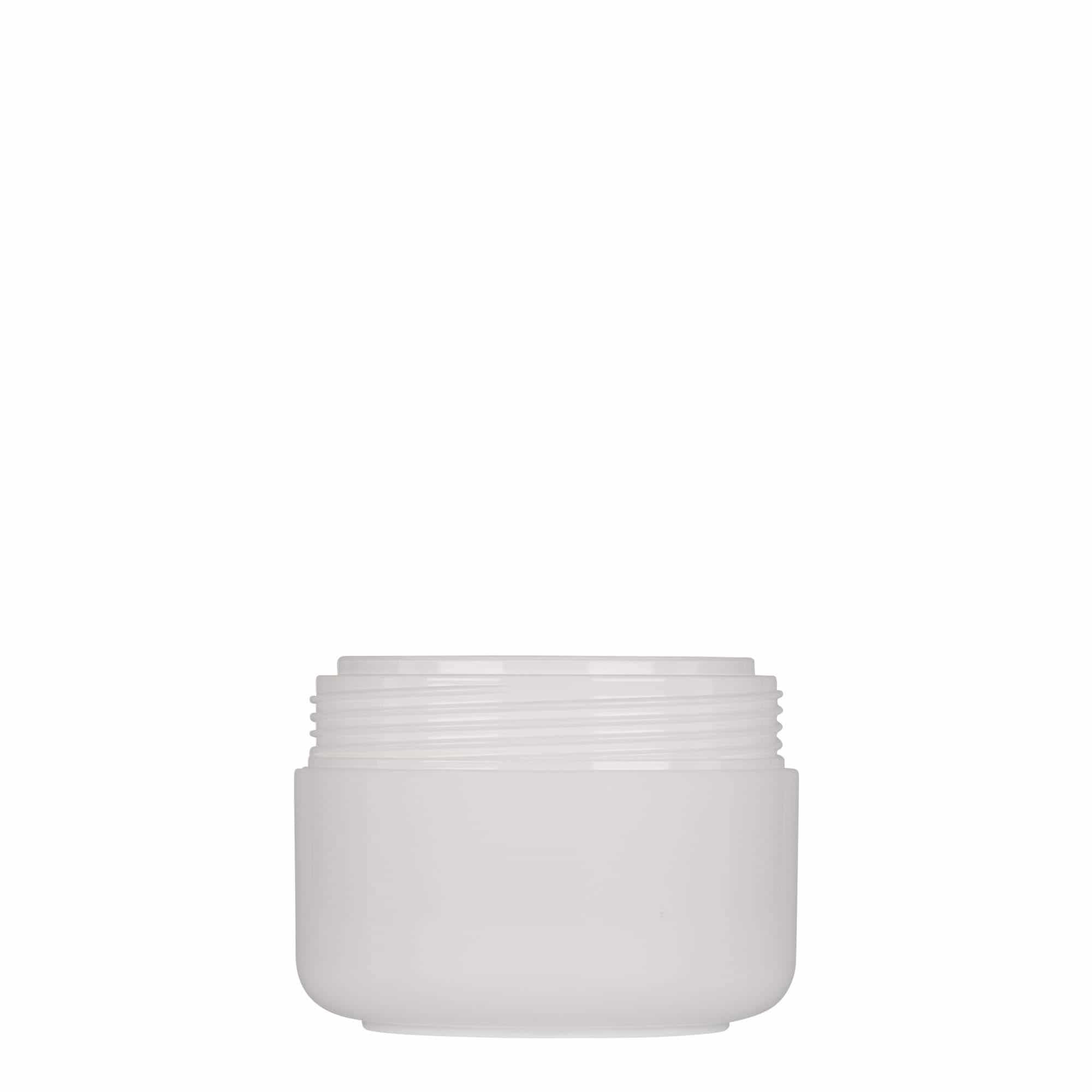 100 ml Boião em plástico 'Bianca', PP, branco, boca: Tampa de rosca 100 ml Boião em plástico 'Bianca', PP, branco, boca: Tampa de rosca