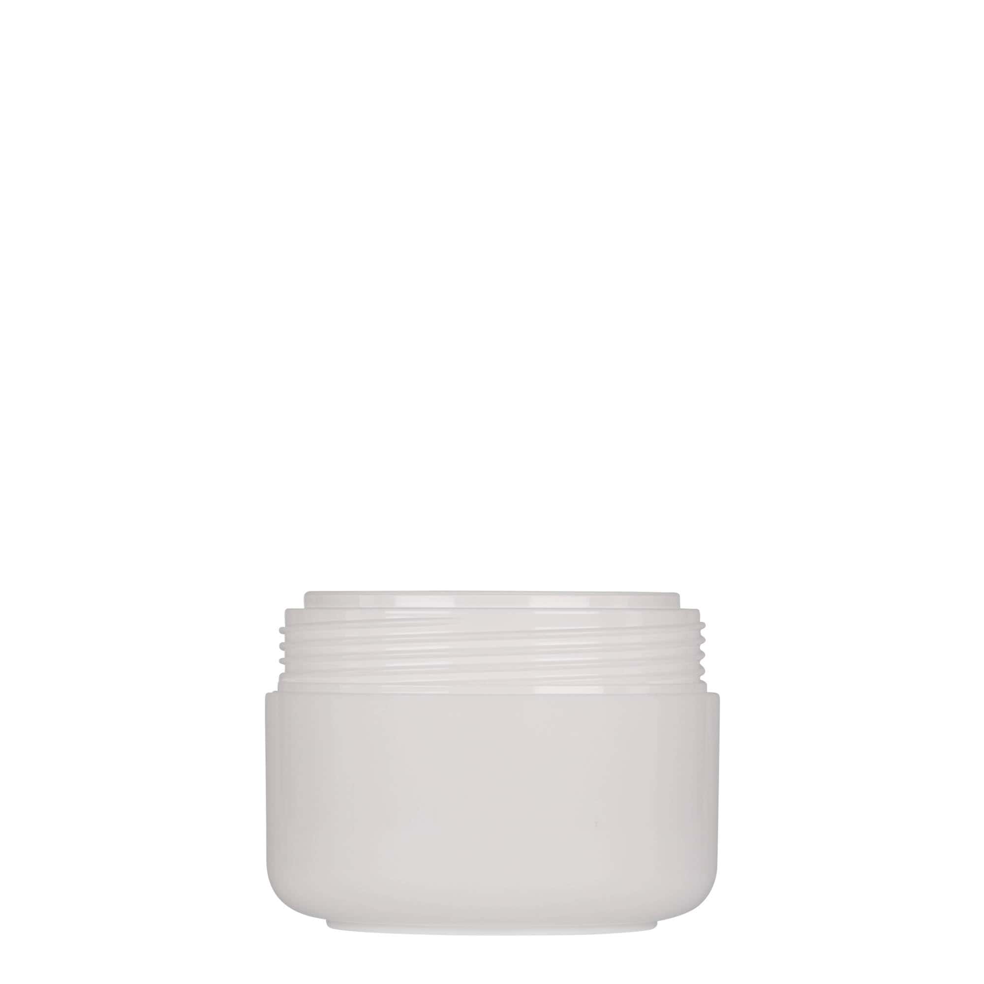 100 ml frasco de plástico 'Bianca', PP, branco, abertura: tampa de rosca