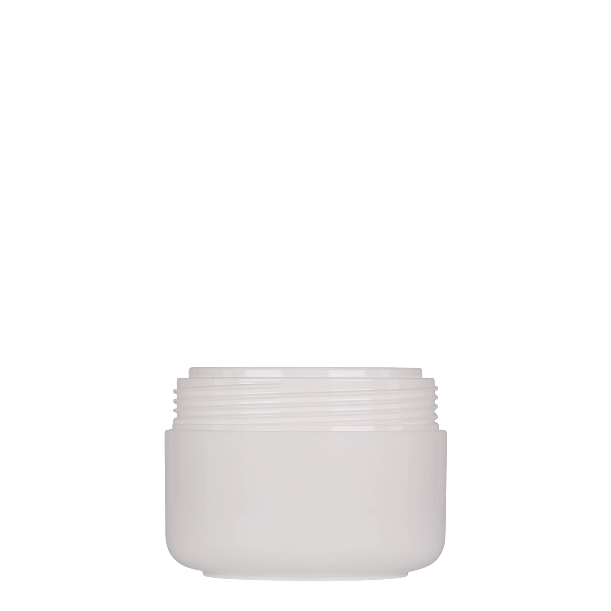 100 ml frasco de plástico 'Bianca', PP, branco, abertura: tampa de rosca