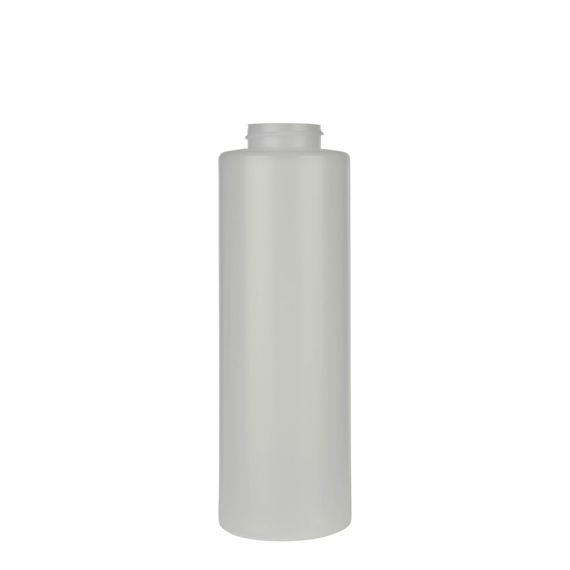 Frasco para molhos 500 ml, plástico LDPE, natural, bocal: 38/400 Frasco para molhos 500 ml, plástico LDPE, natural, bocal: 38/400