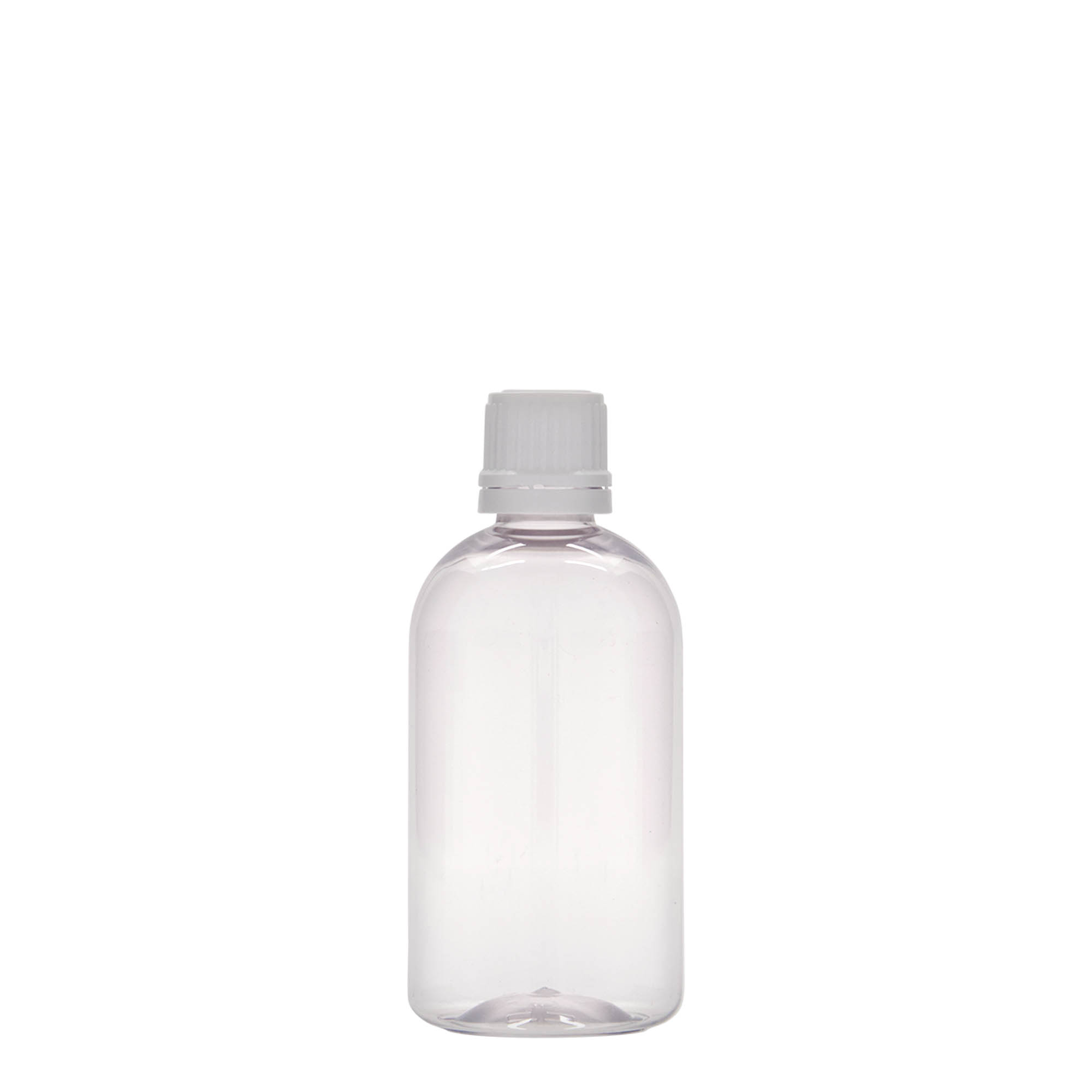 Frasco médico PET de 100 ml 'Easy Living', plástico, boca: DIN 18