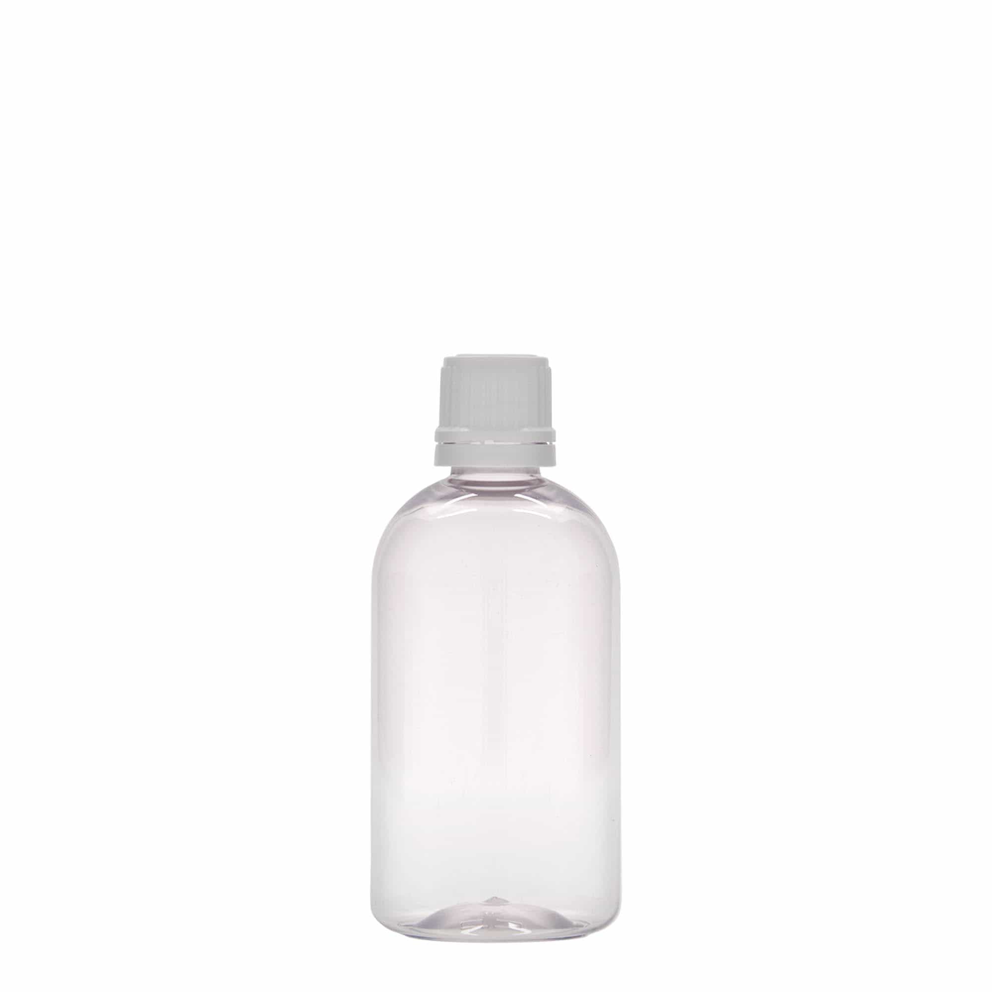 Frasco médico PET de 100 ml 'Easy Living', plástico, boca: DIN 18