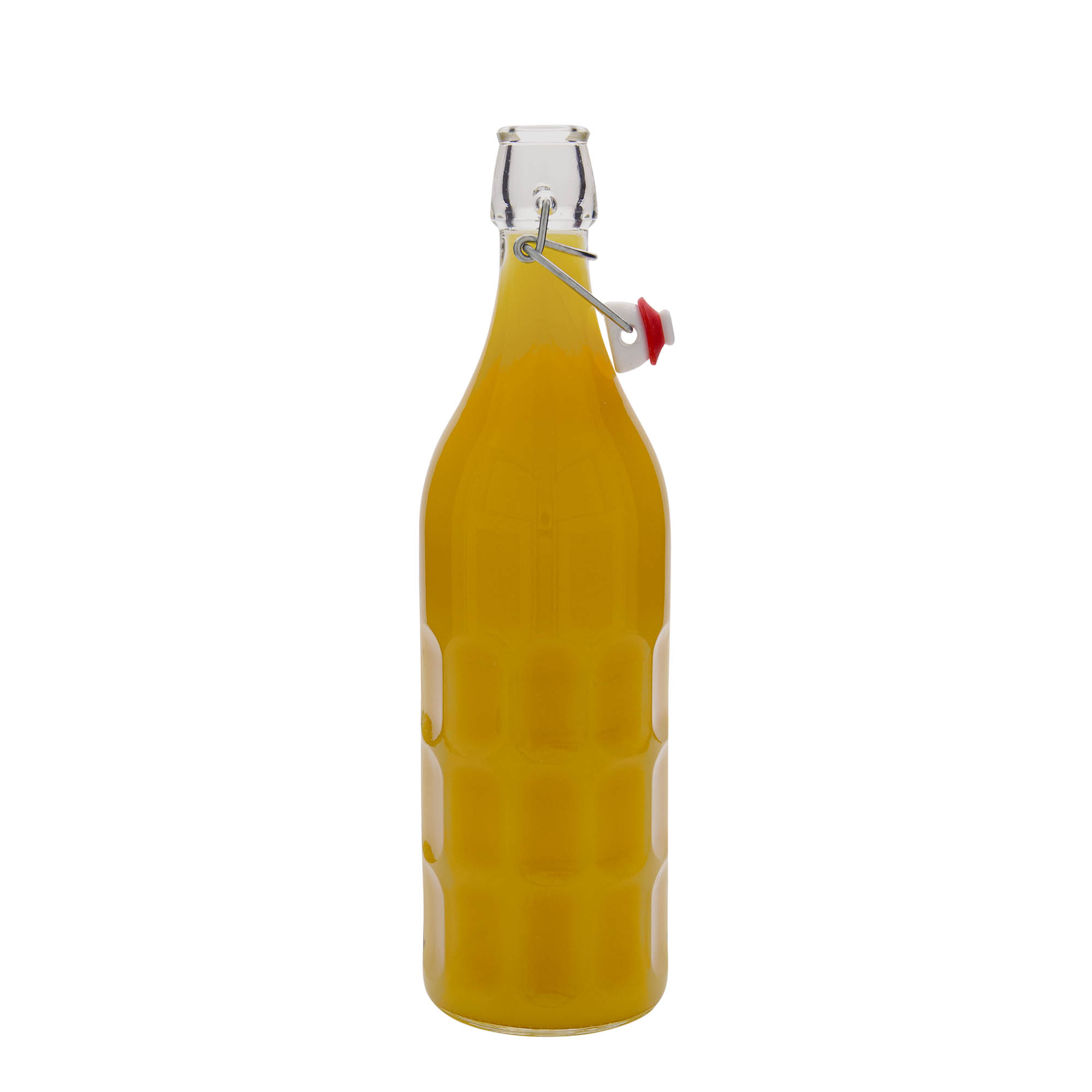 Garrafa de vidro Moresca 1.000 ml, boca: fecho de mola