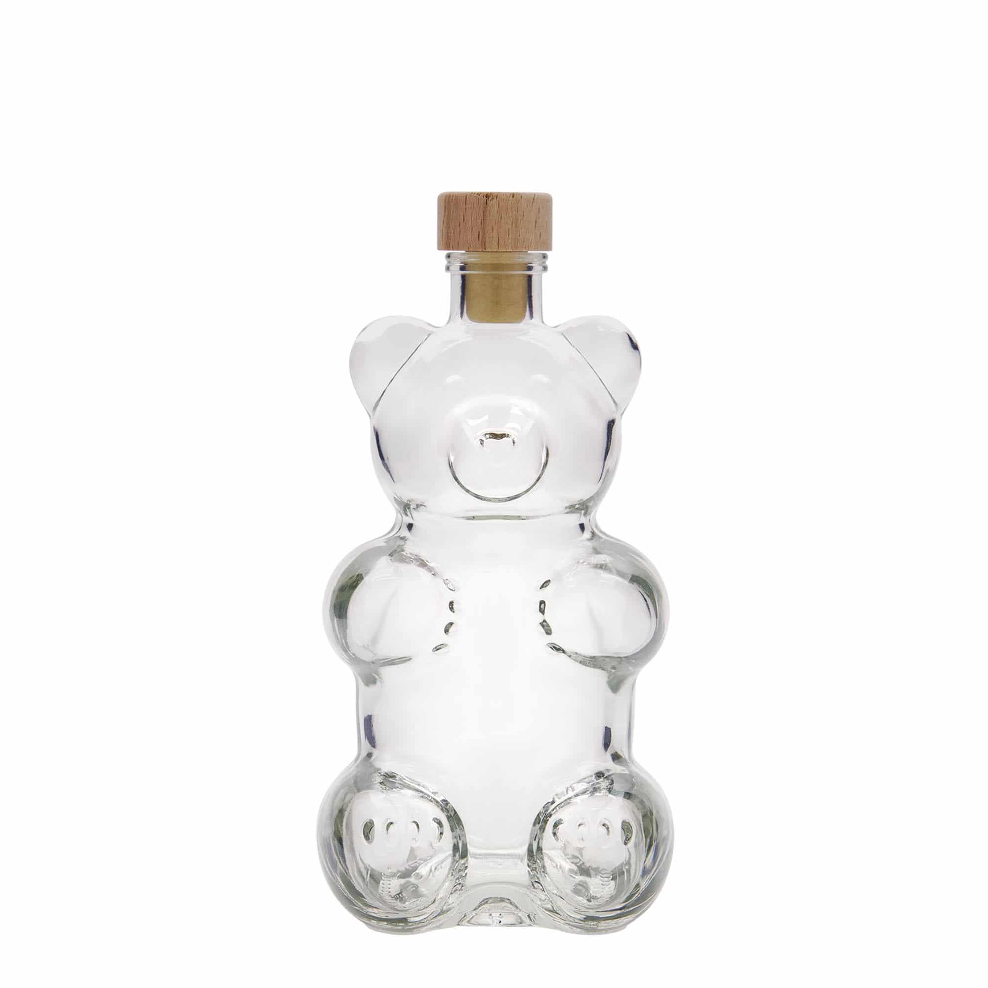Garrafa de vidro de 350 ml 'Urso', Boca: Cortiça