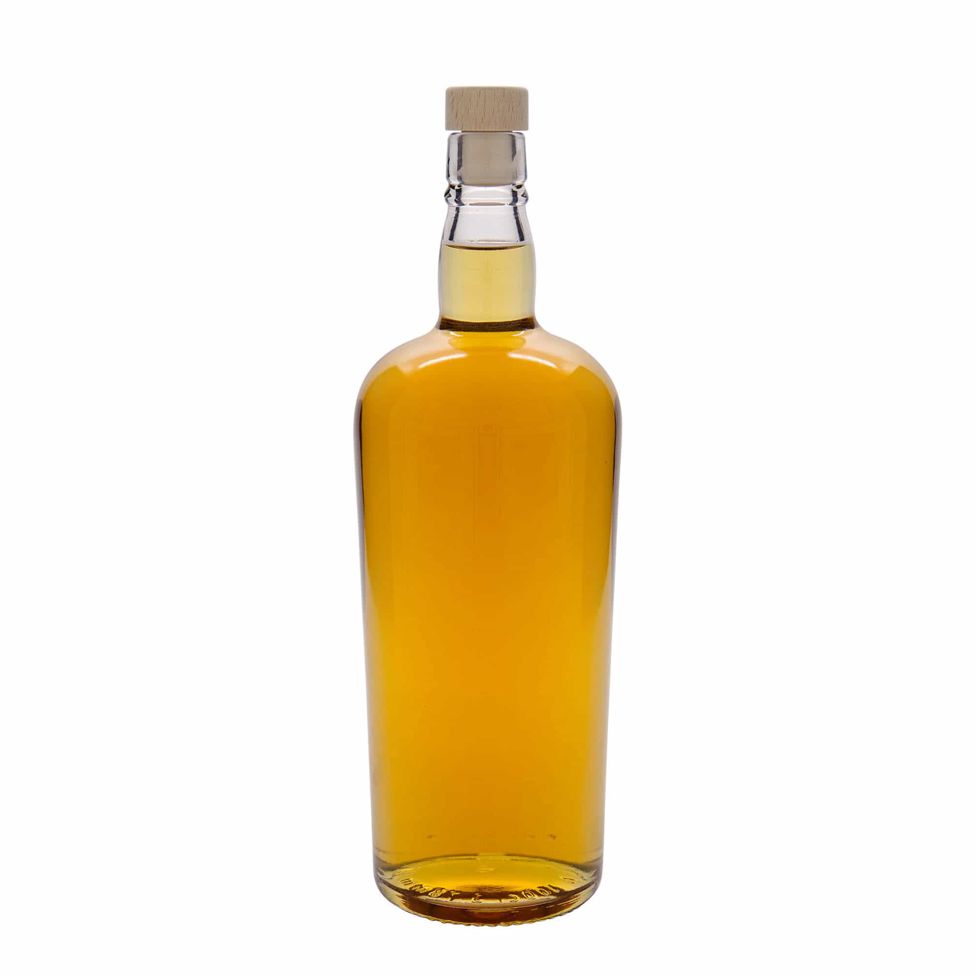 1000 ml Garrafa de vidro 'Edinburgh', boca: Cortiça