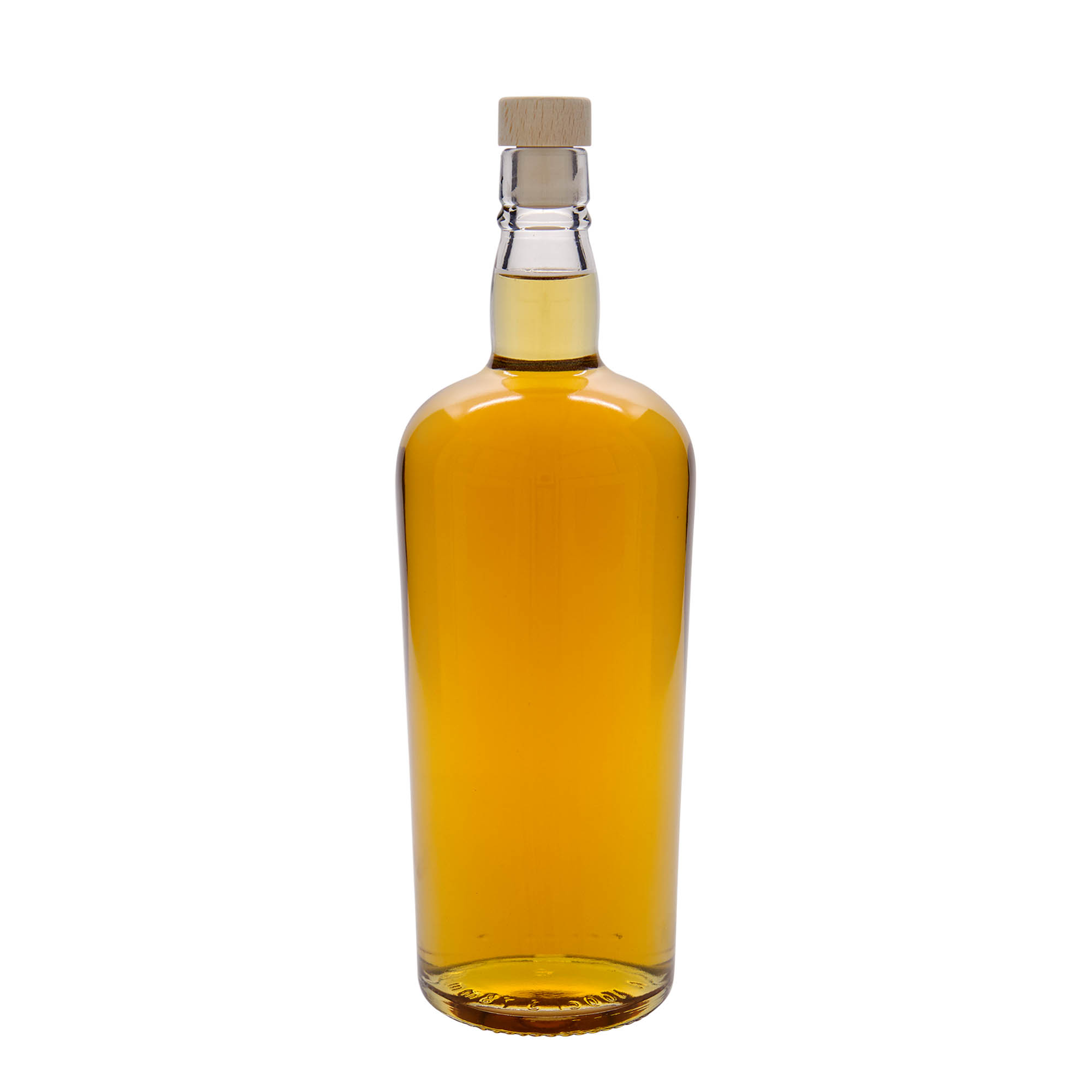 Garrafa de vidro de 1000 ml 'Edinburgh', boca: cortiça Garrafa de vidro de 1000 ml 'Edinburgh', boca: cortiça