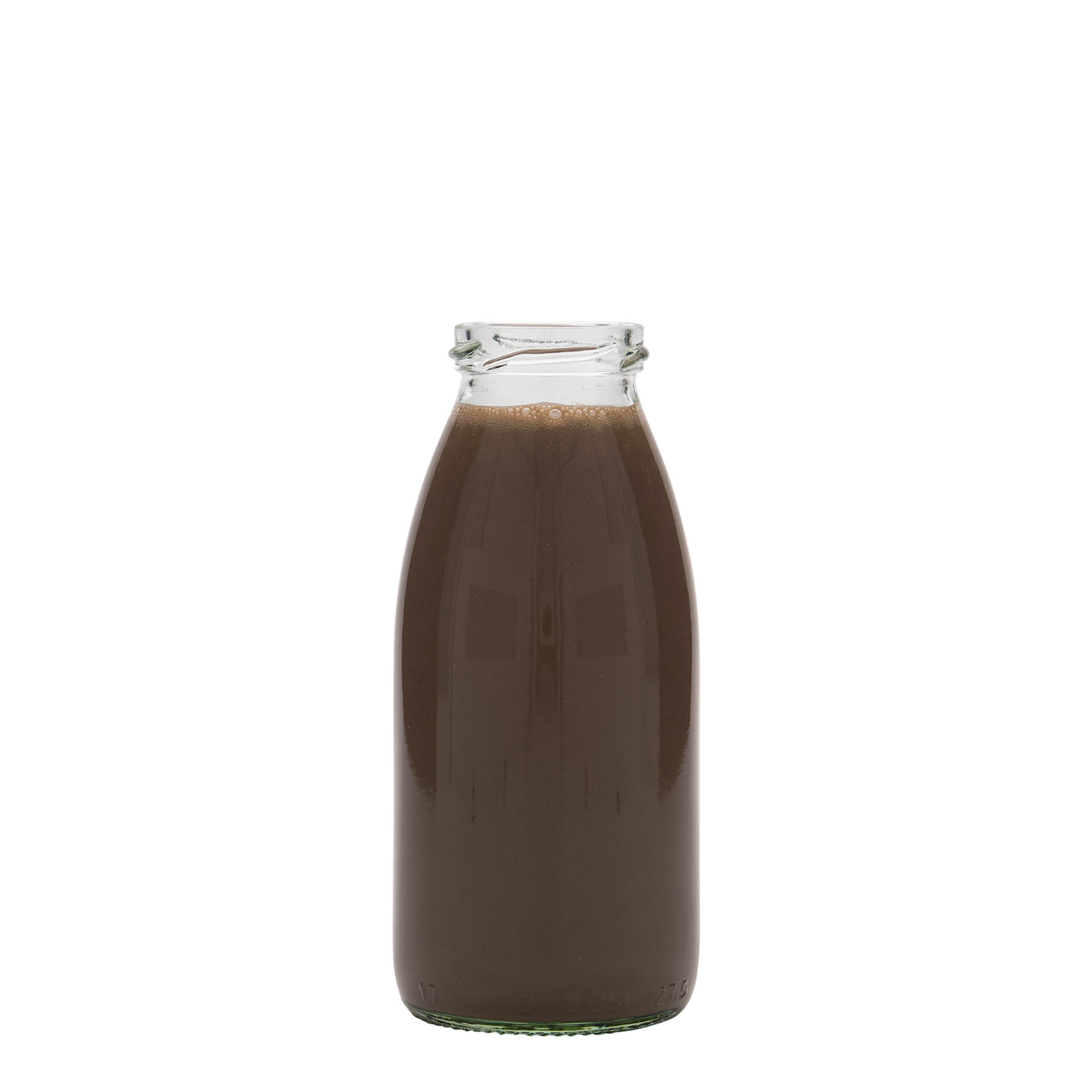 250 ml Garrafa de vidro Vroni, boca: Twist-Off (TO 43)