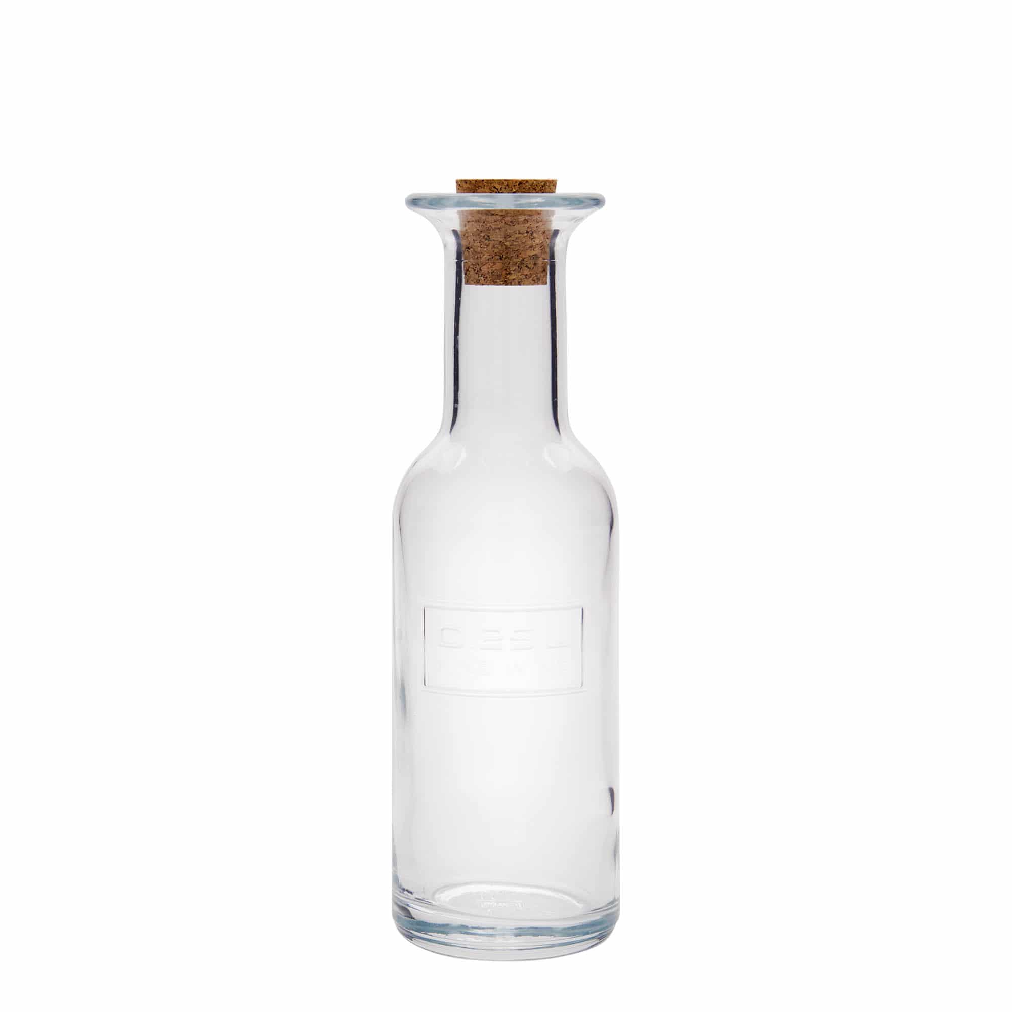 Garrafa de vidro de 250 ml 'Optima Fine Wine', boca: cortiça
