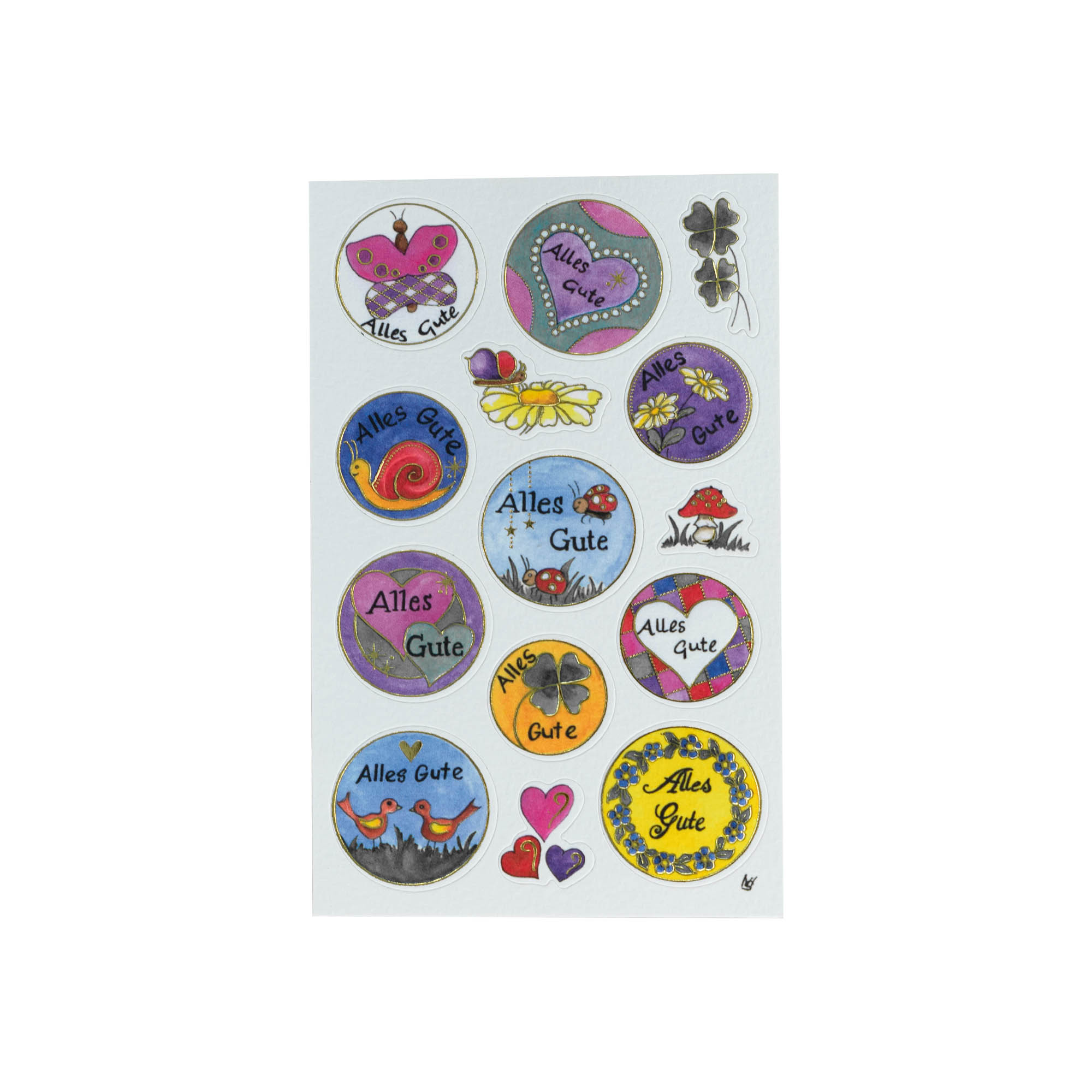 Autocolantes Zweckform 'Tudo de Bom', multicolor Autocolantes Zweckform 'Tudo de Bom', multicolor