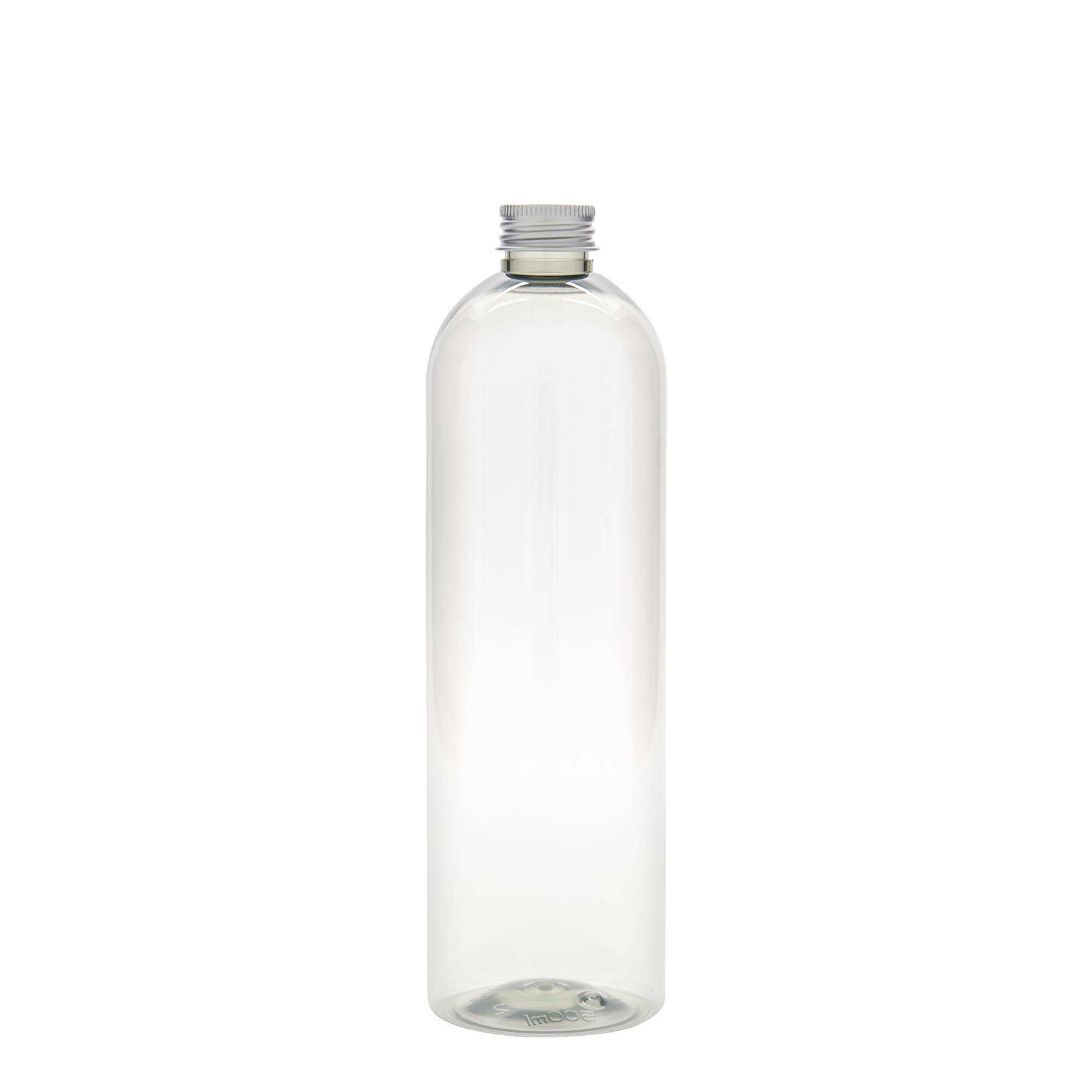 Garrafa de plástico reciclado de 500 ml 'Pegasus', PCR, bocal: 24/410 Garrafa de plástico reciclado de 500 ml 'Pegasus', PCR, bocal: 24/410