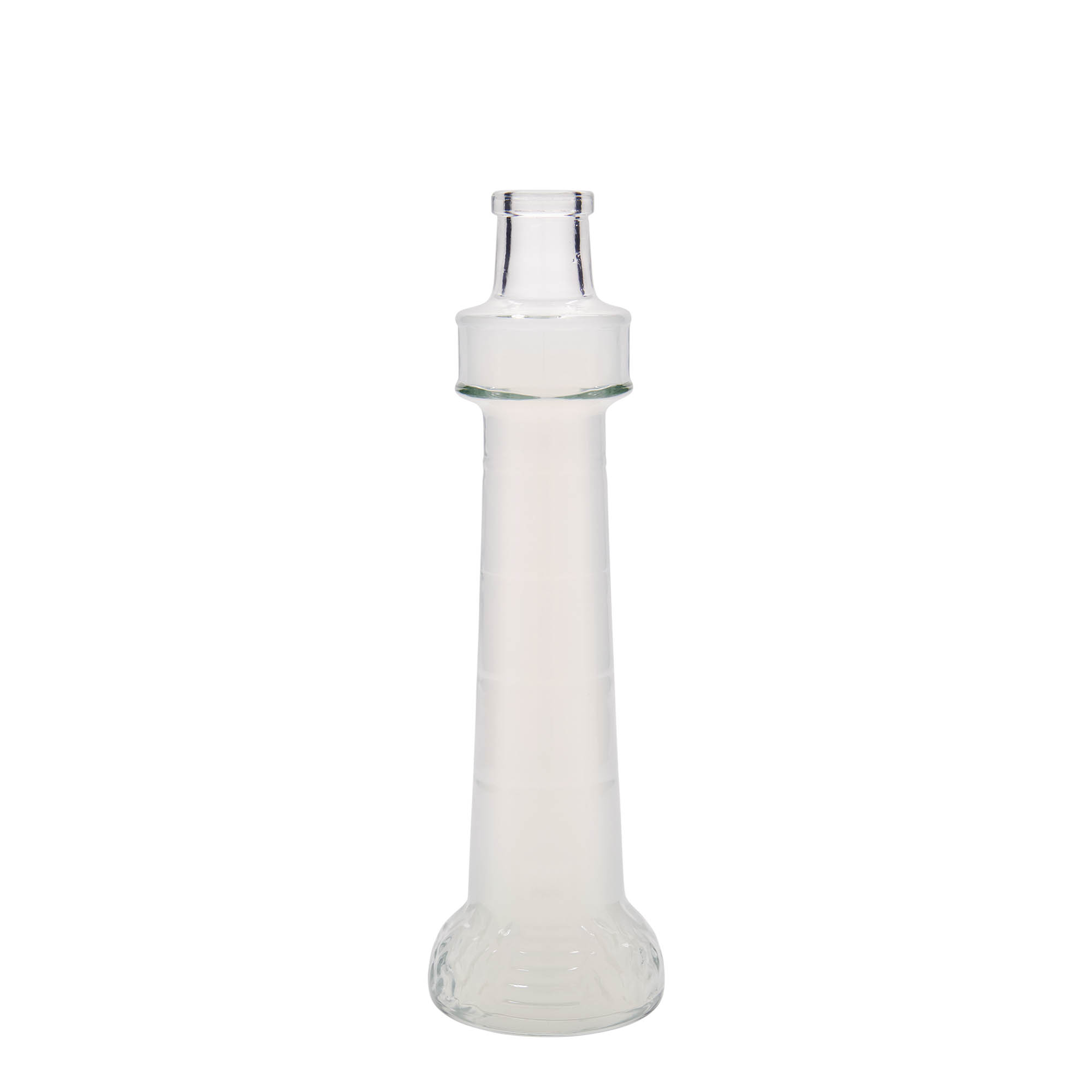 Garrafa de vidro de 200 ml 'Leuchtturm', boca: cortiça
