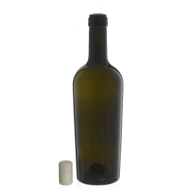 Garrafa de vinho 750 ml 'Imperiale', verde antigo, gargalo: cortiça