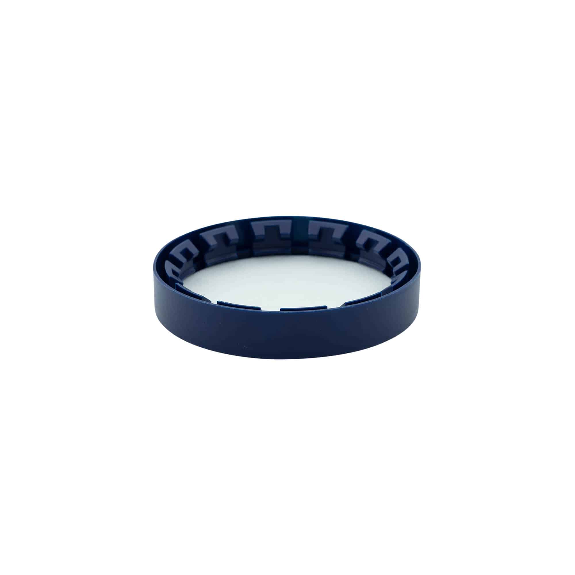 Tampa invertida para vaso de cerâmica padrão, plástico HDPE, azul