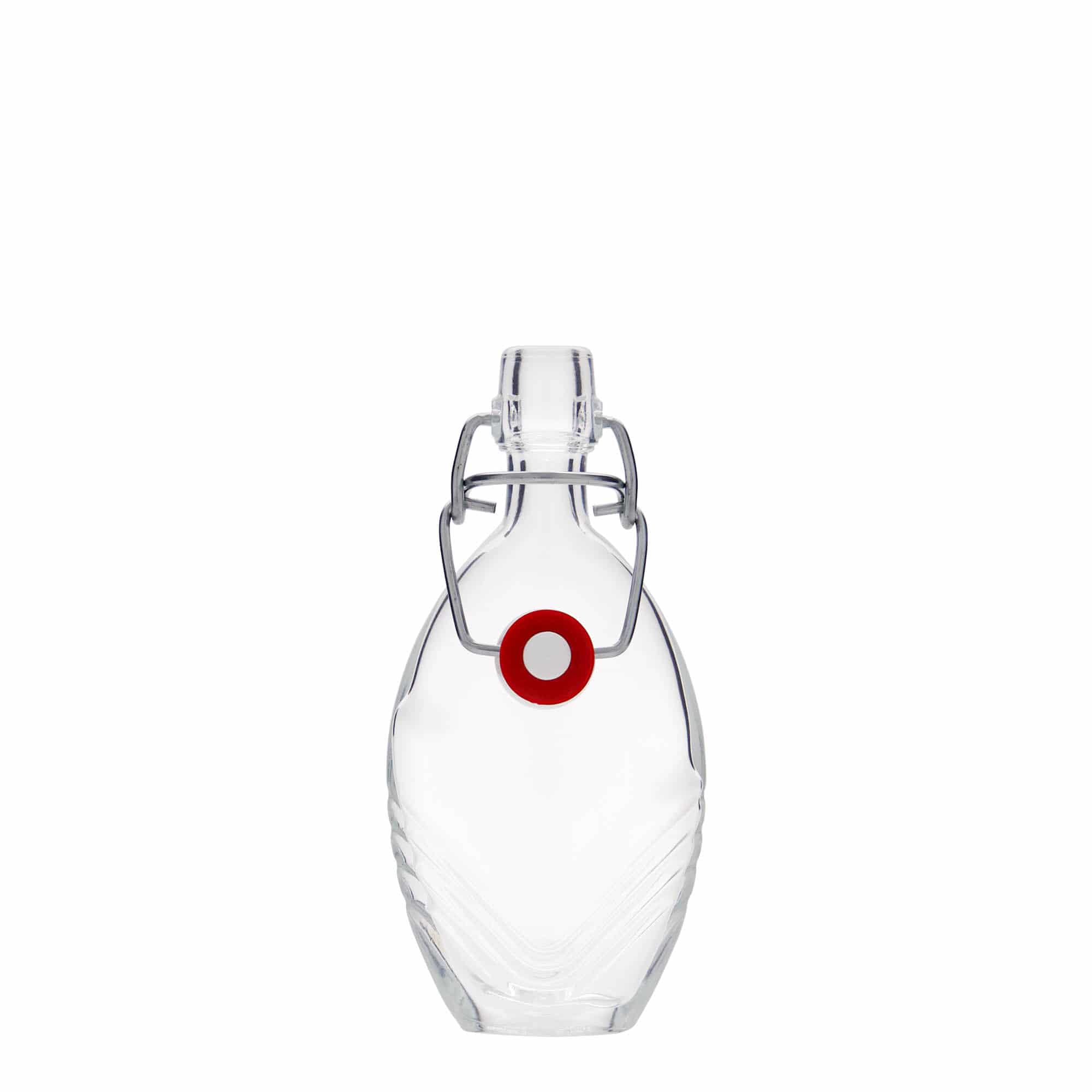 Frasco de vidro de 40 ml 'Florence', oval, boca: fecho de mola