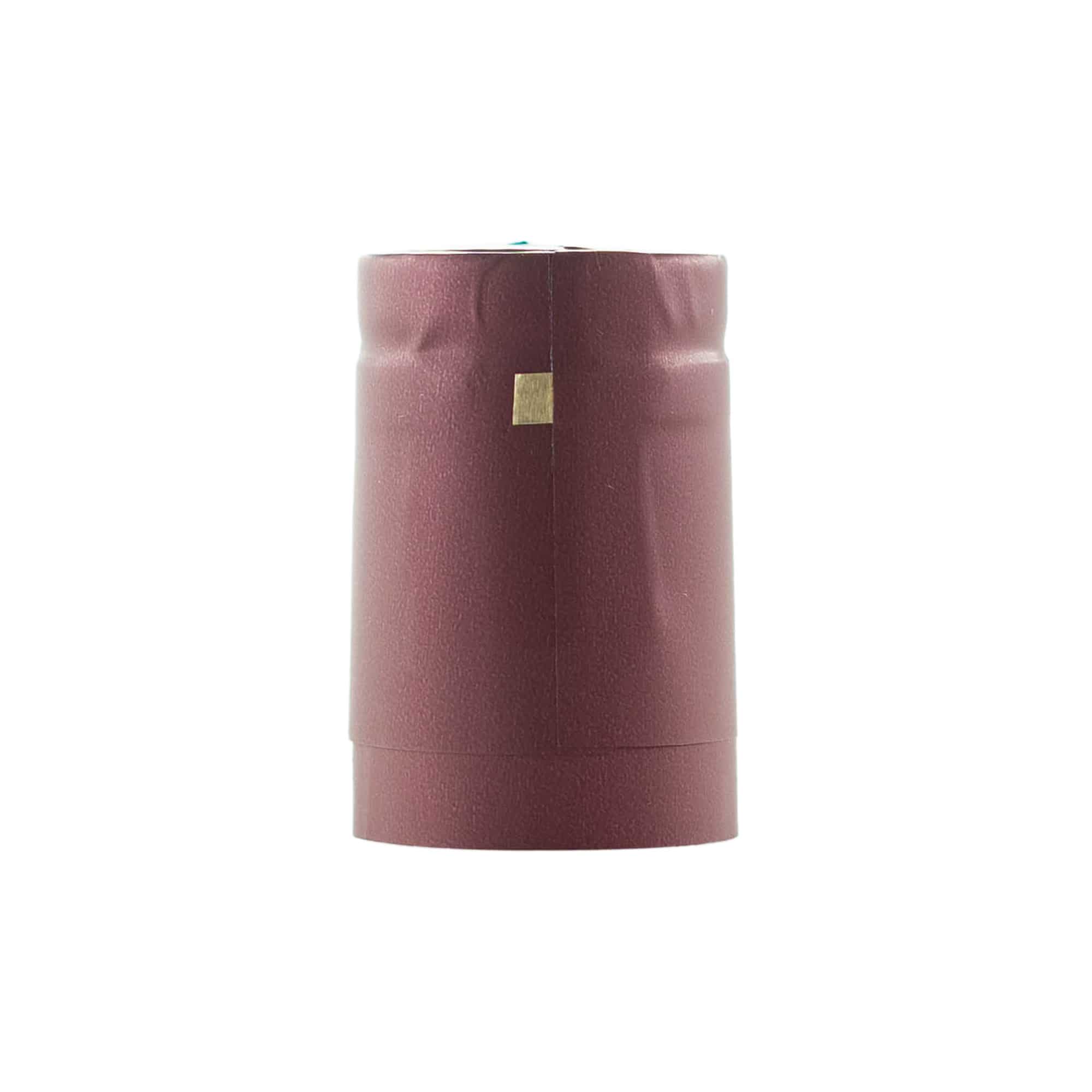 Cápsula retrátil 32x41, plástico PVC, vermelho escuro Cápsula retrátil 32x41, plástico PVC, vermelho escuro