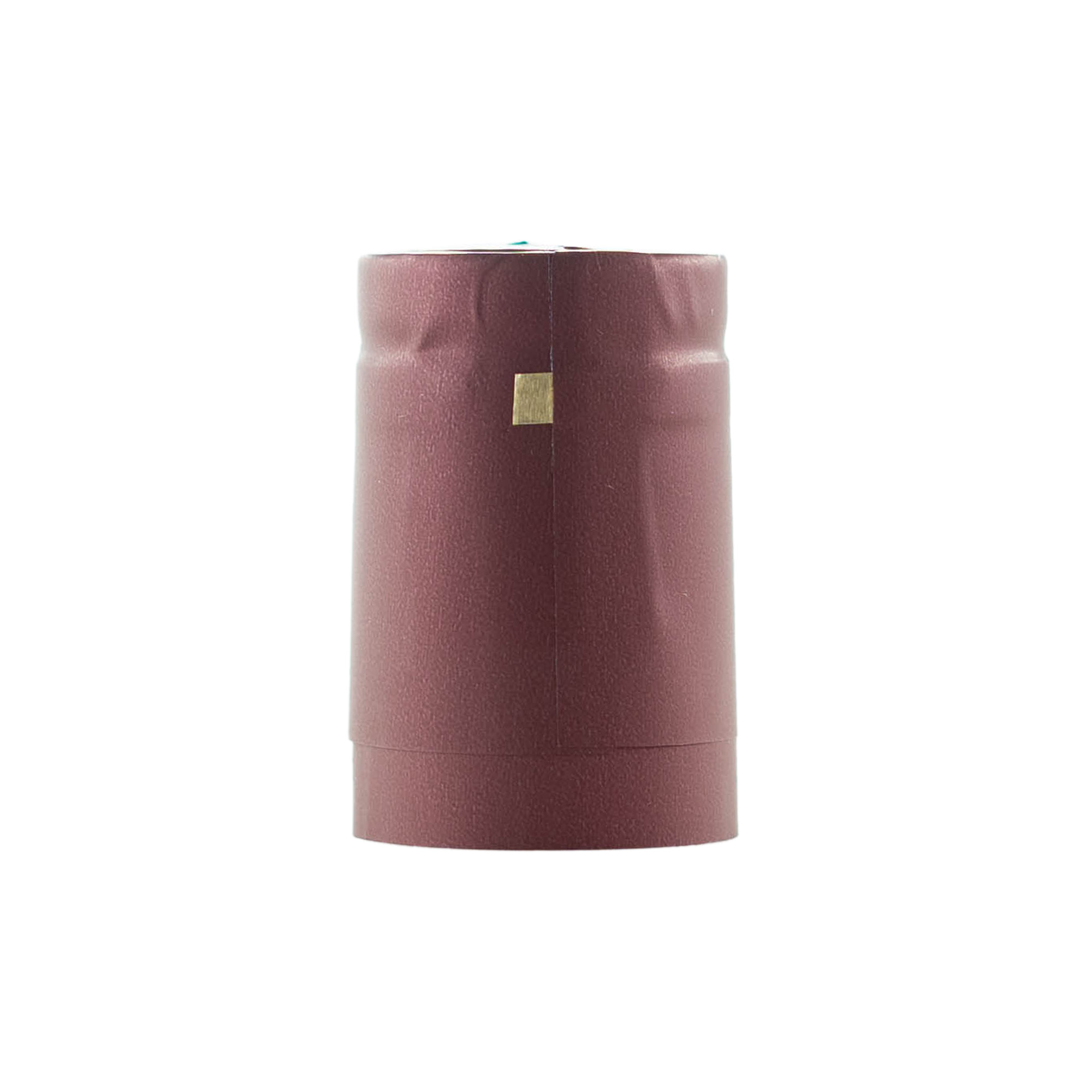 Cápsula de encolhimento 32x41, plástico PVC, vermelho escuro