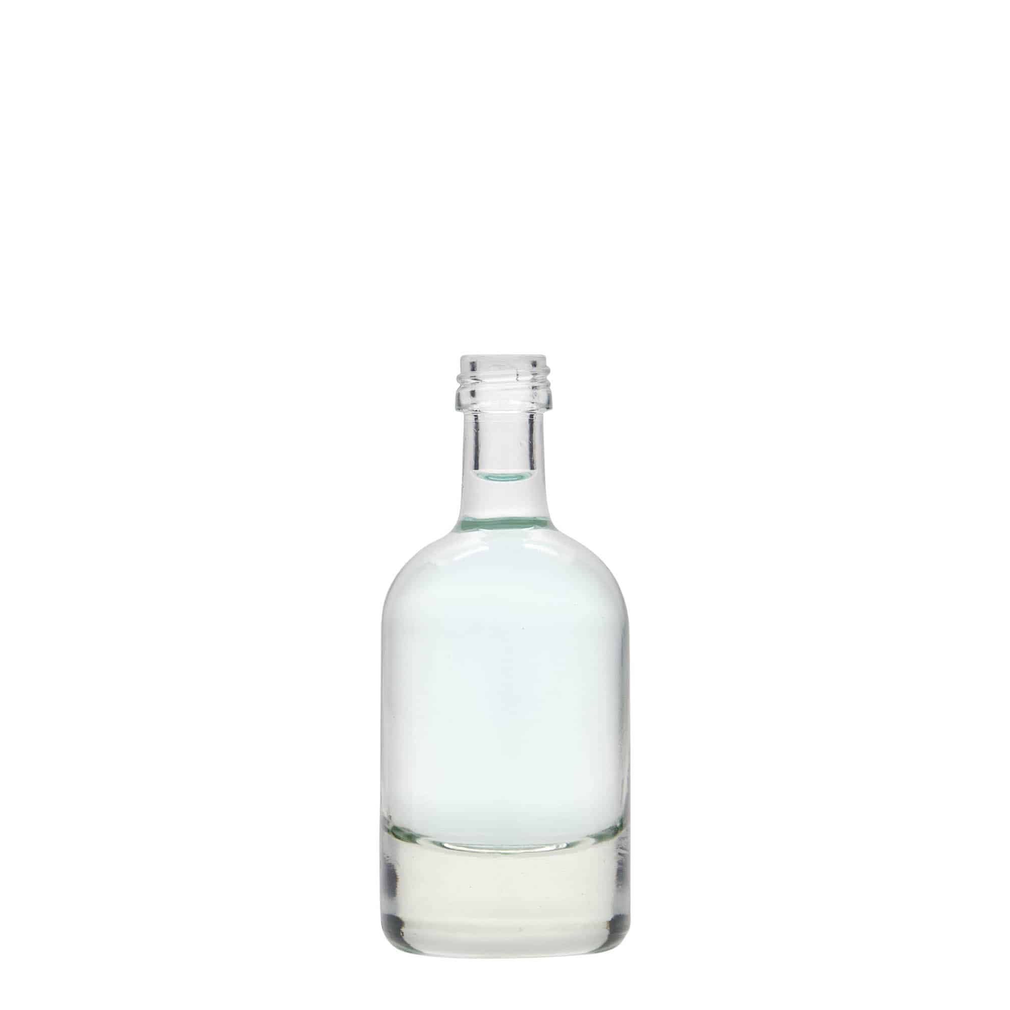 Frasco de vidro de 50 ml 'Linea Uno', bocal: PP 18 Frasco de vidro de 50 ml 'Linea Uno', bocal: PP 18