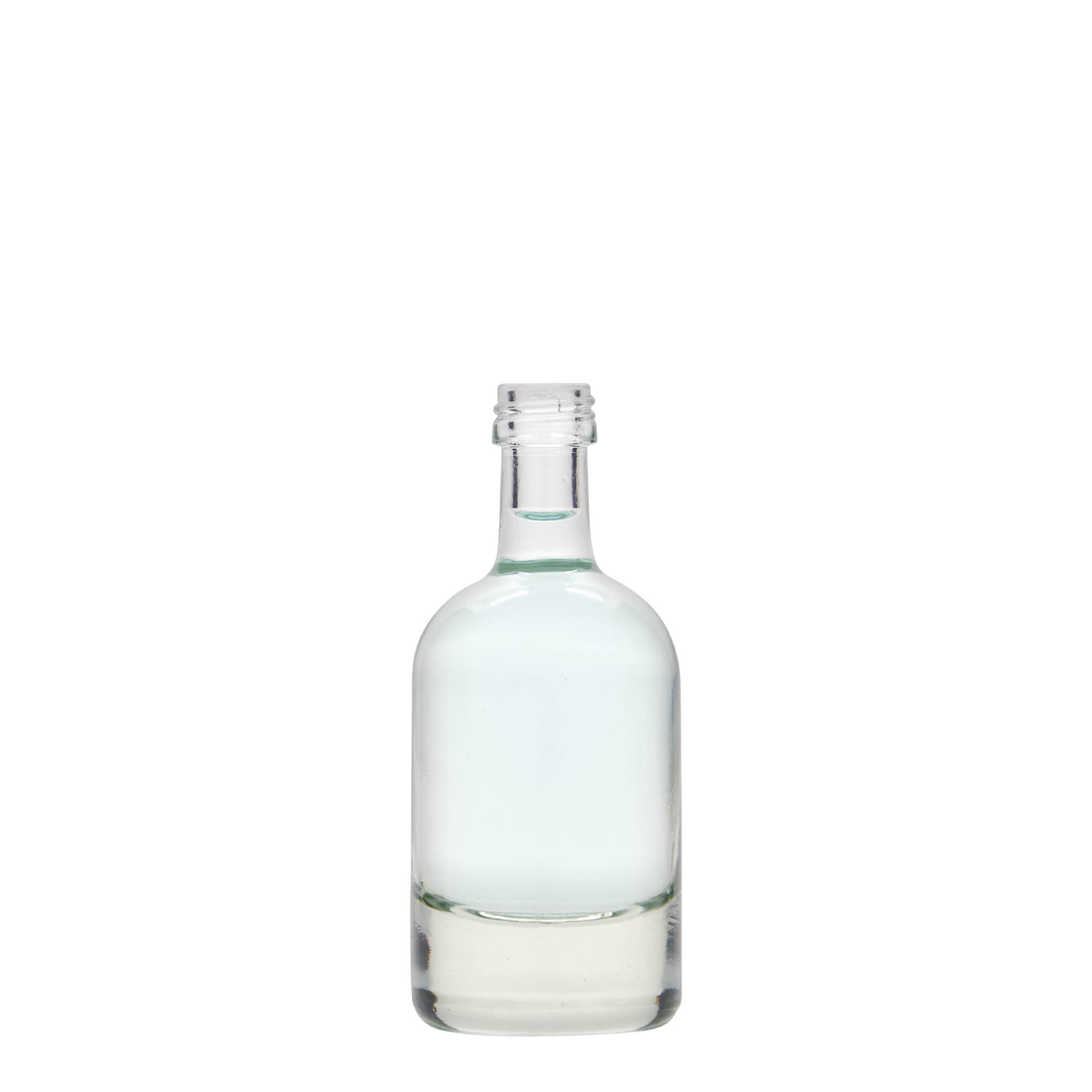 Frasco de vidro de 50 ml 'Linea Uno', bocal: PP 18 Frasco de vidro de 50 ml 'Linea Uno', bocal: PP 18
