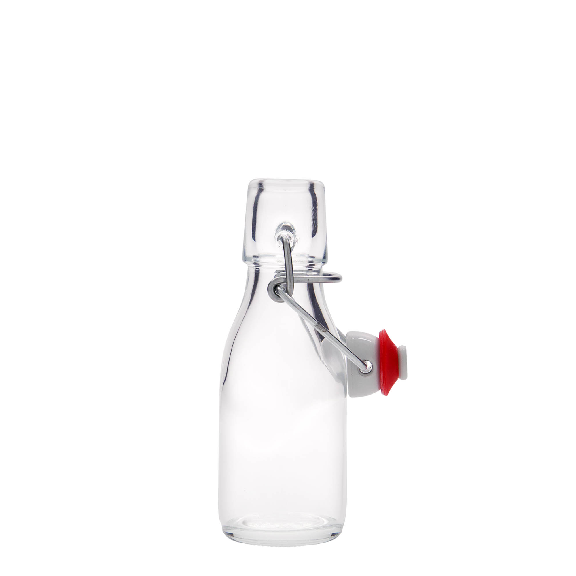 Garrafa de vidro de 100 ml 'Paul', bocal: fecho de alavanca Garrafa de vidro de 100 ml 'Paul', bocal: fecho de alavanca