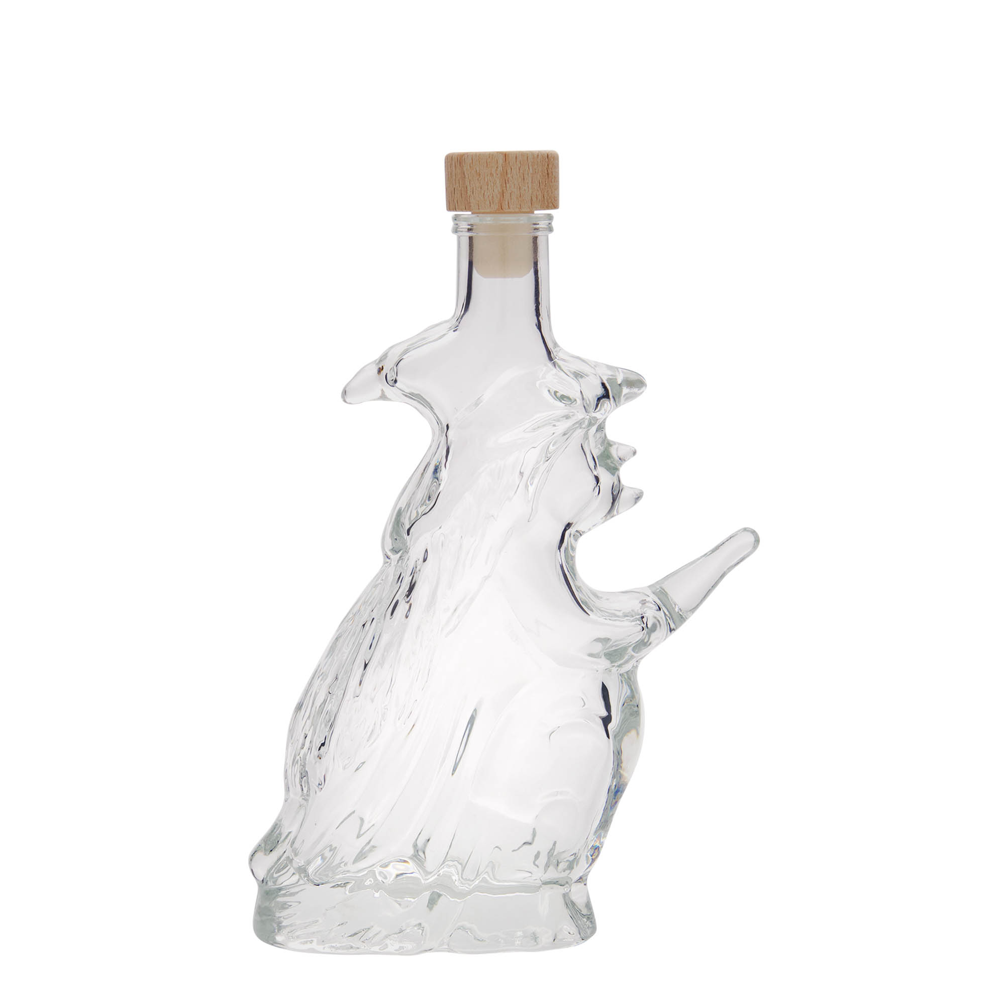 Garrafa de vidro de 200 ml 'Hexe', boca: cortiça