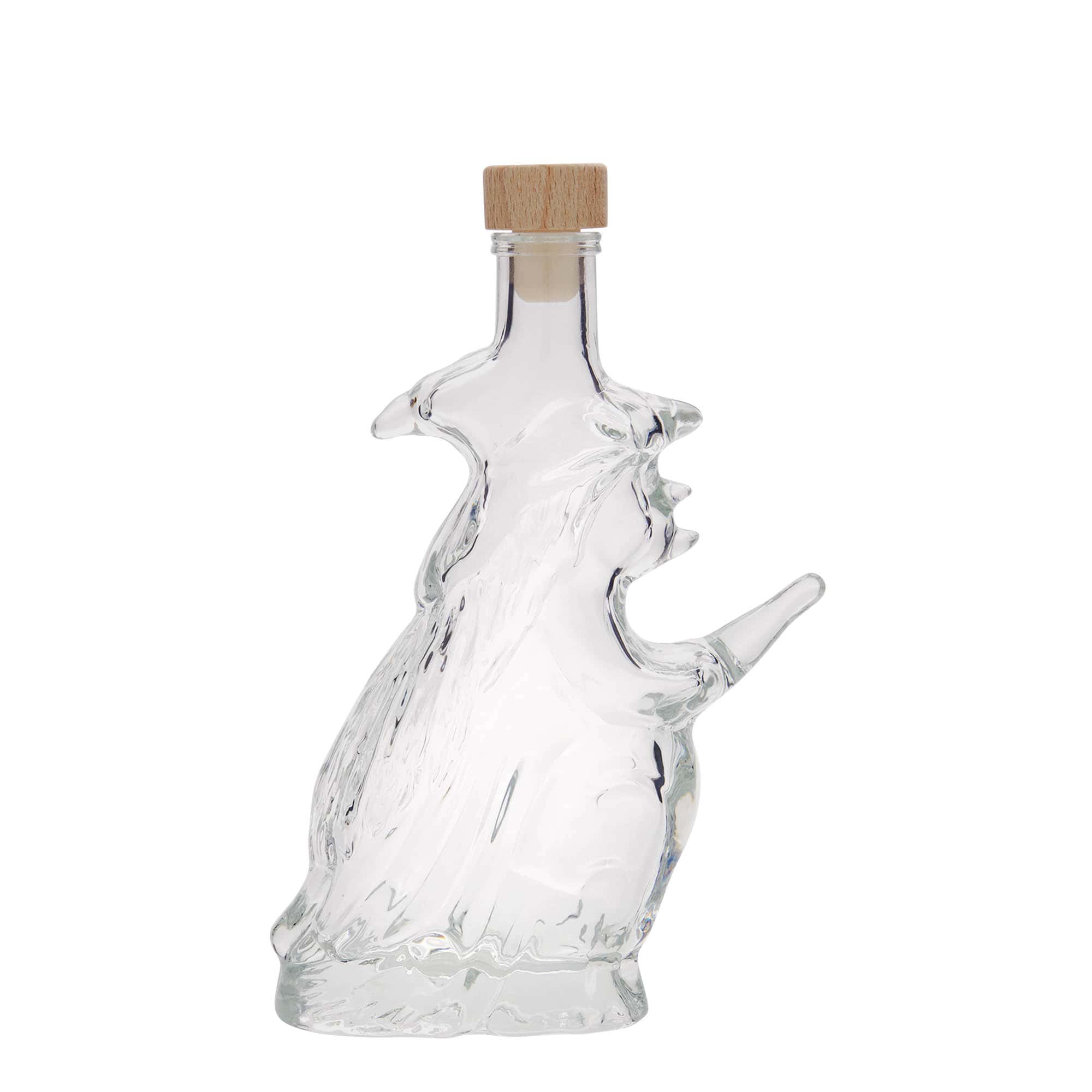 Garrafa de vidro de 200 ml 'Hexe', boca: cortiça