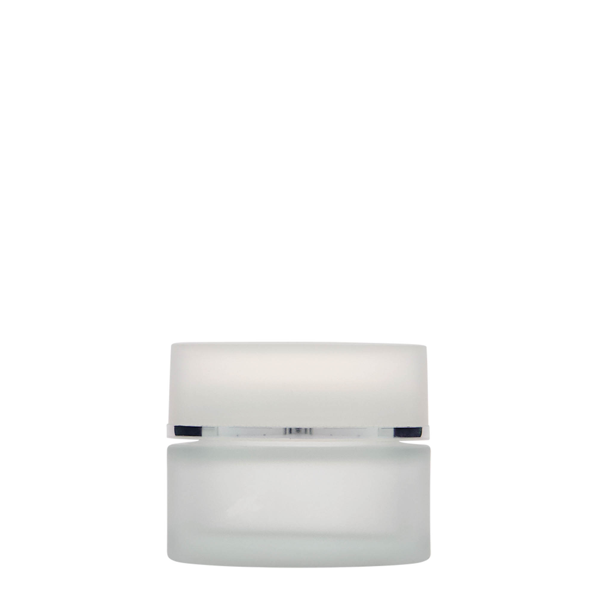 50 ml frasco 'Edição Platina', vidro, fosco, abertura: tampa de rosca 50 ml frasco 'Edição Platina', vidro, fosco, abertura: tampa de rosca