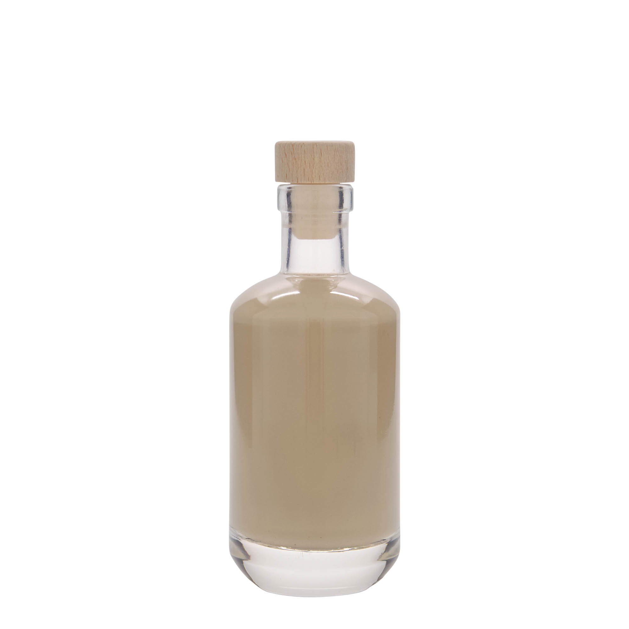 Garrafa de vidro de 200 ml 'Vienna', Boca: Cortiça Garrafa de vidro de 200 ml 'Vienna', Boca: Cortiça