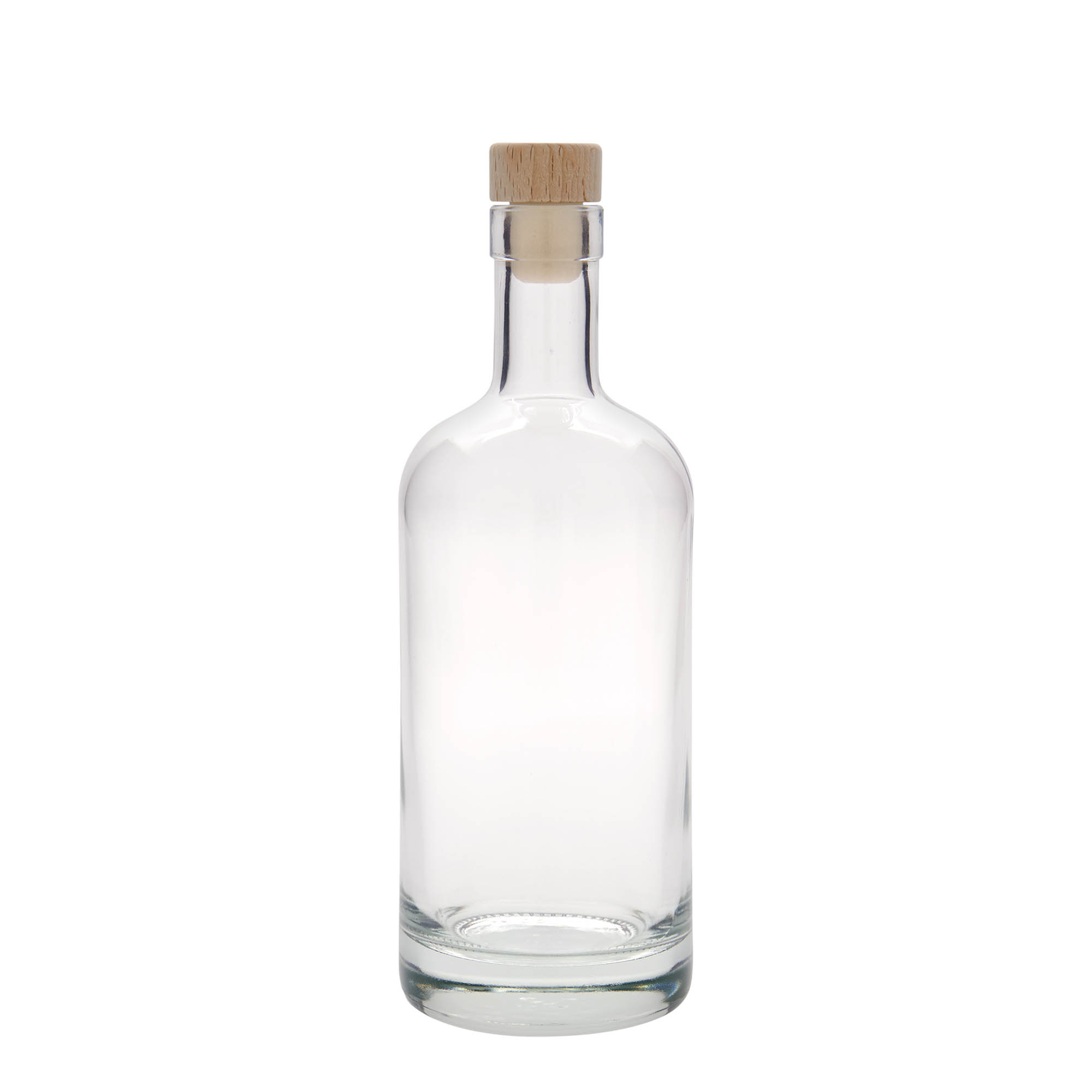 Garrafa de vidro de 500 ml 'Linea Uno', boca: cortiça