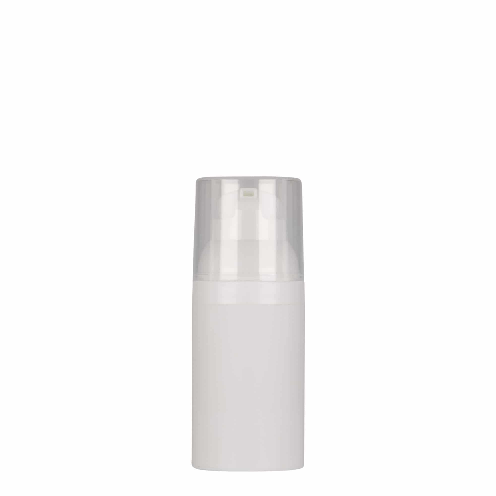Doseador Airless 'Mezzo' 30 ml, plástico PP, branco