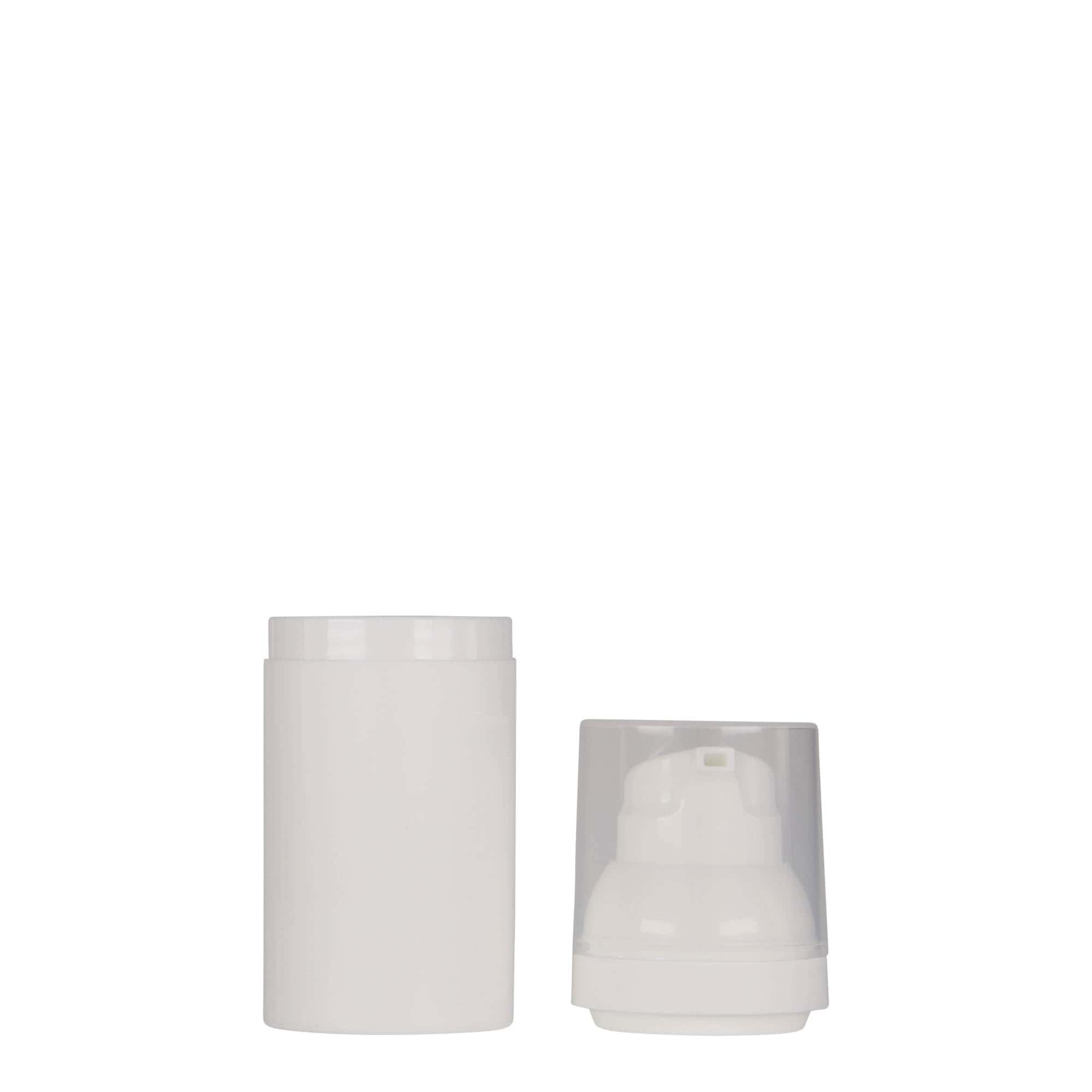 Doseador Airless 'Mezzo' 30 ml, plástico PP, branco