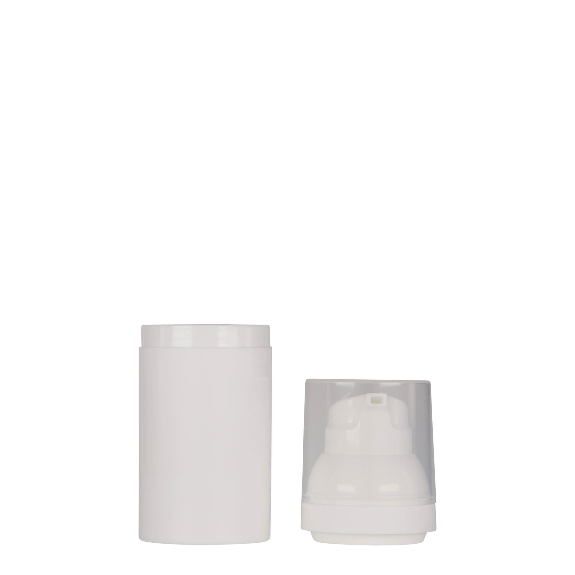 Doseador Airless 'Mezzo' 30 ml, plástico PP, branco