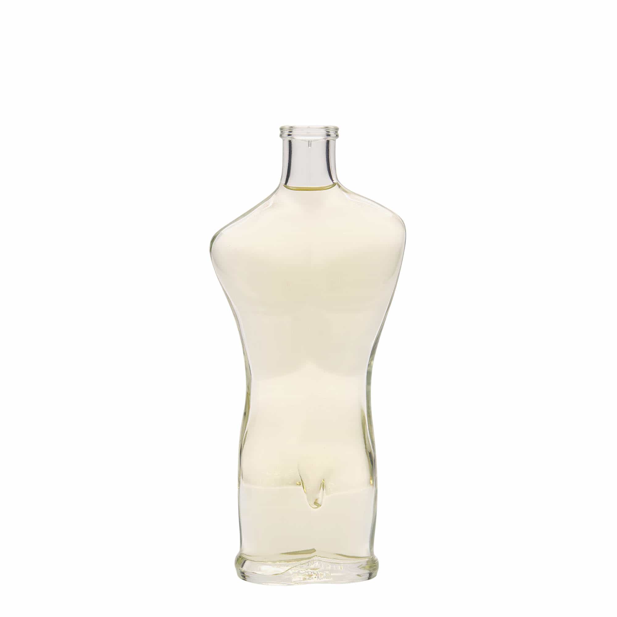 Garrafa de vidro de 200 ml 'Adam', boca: cortiça