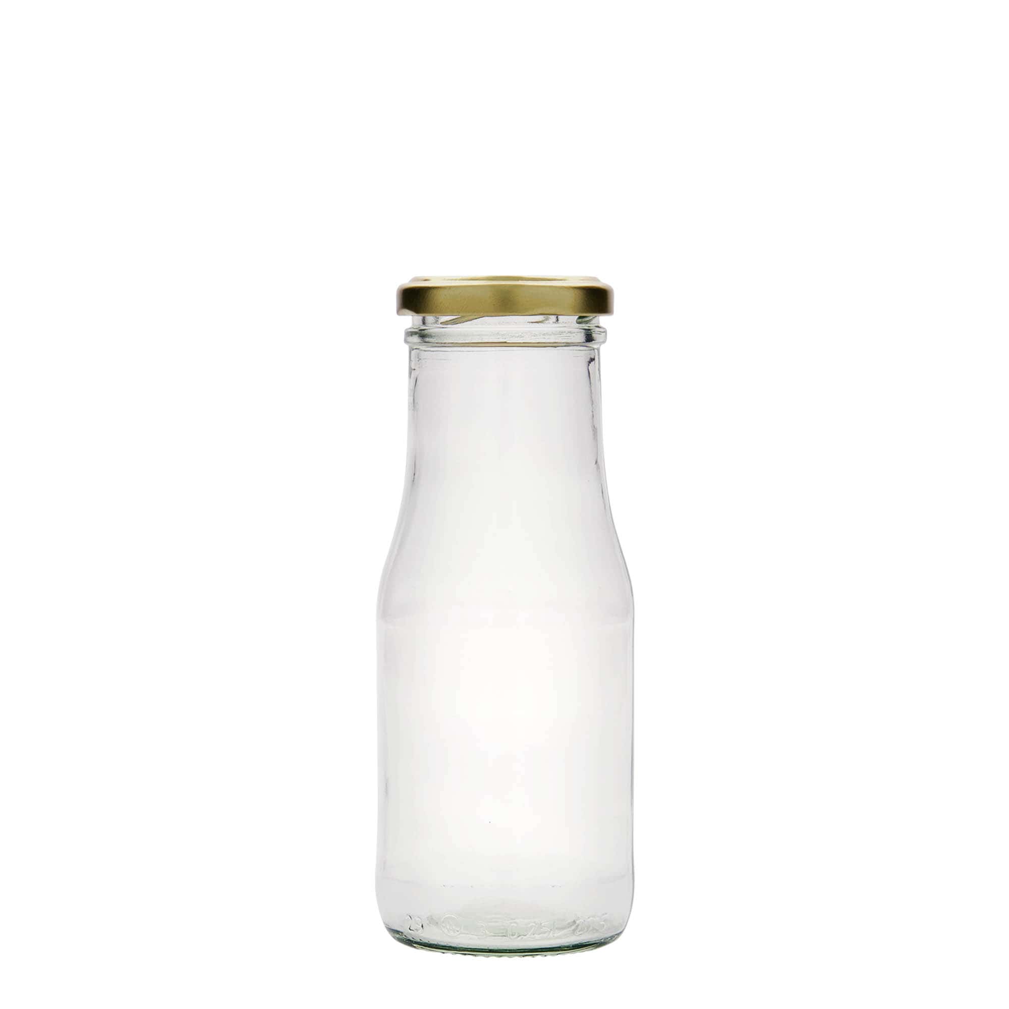 Frasco de vidro de 250 ml Susann, boca: Twist-Off (TO 48)