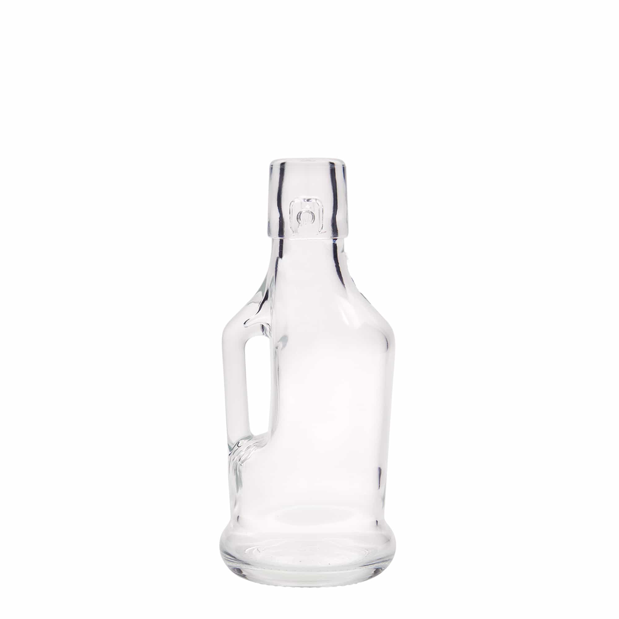 Frasco de vidro de 200 ml 'Classica', boca: fecho de alavanca
