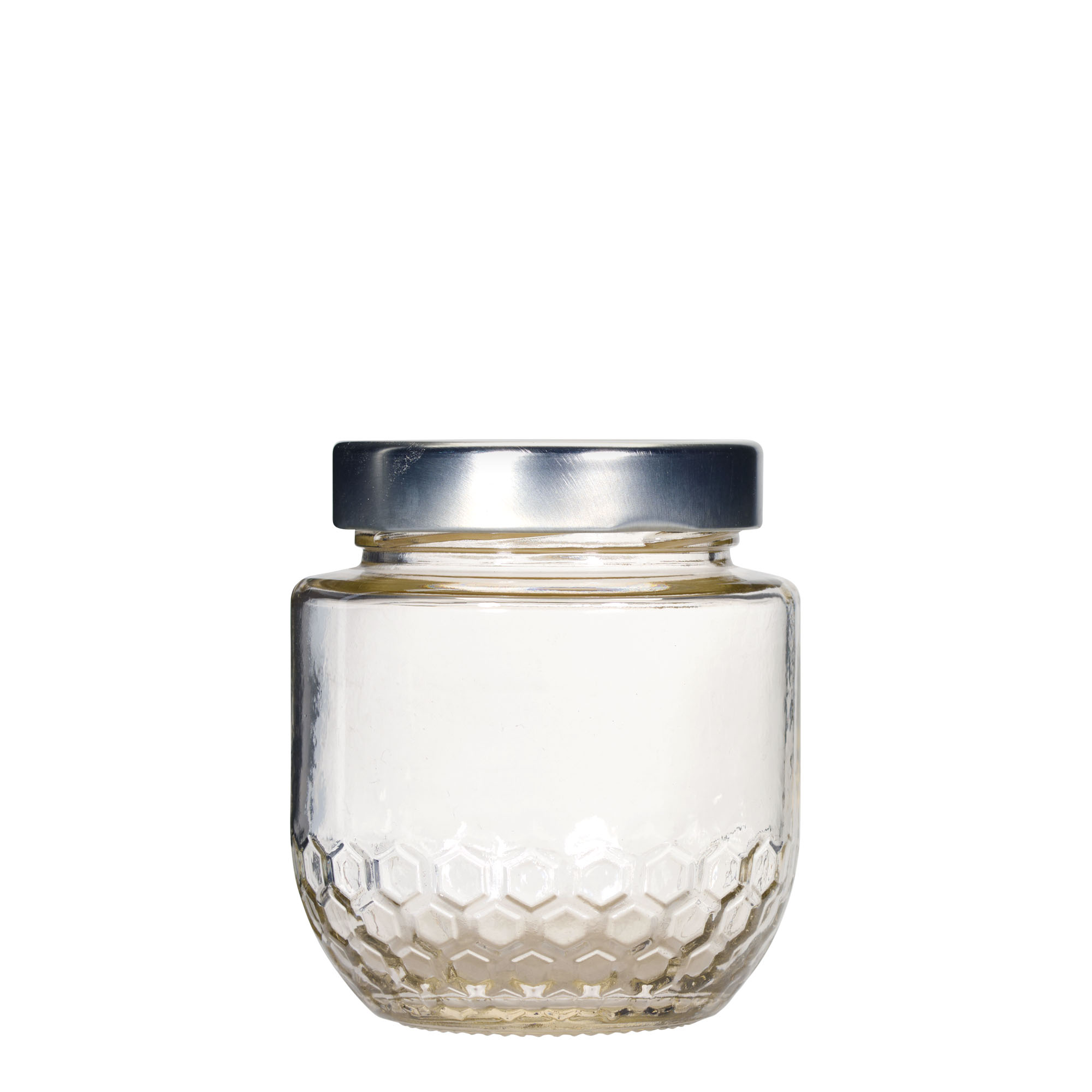 Frasco de mel de 390 ml 'Maja', abertura: Deep-Twist-Off (DTO 70) Frasco de mel de 390 ml 'Maja', abertura: Deep-Twist-Off (DTO 70)