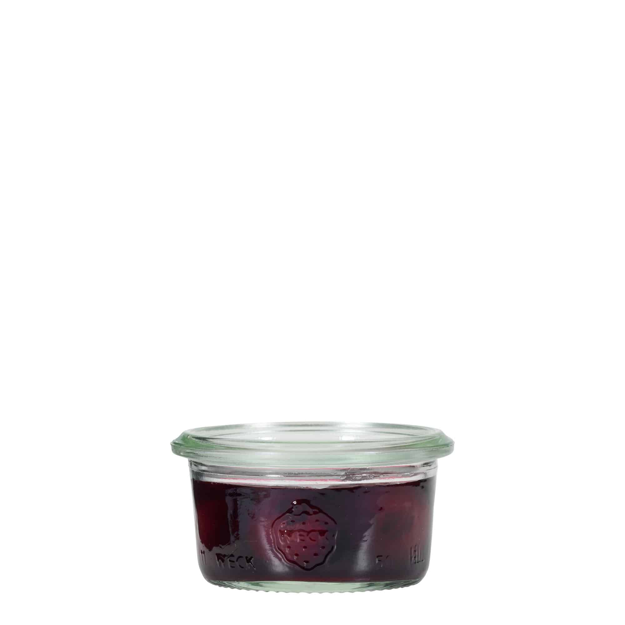 50 ml frasco WECK, boca: borda arredondada