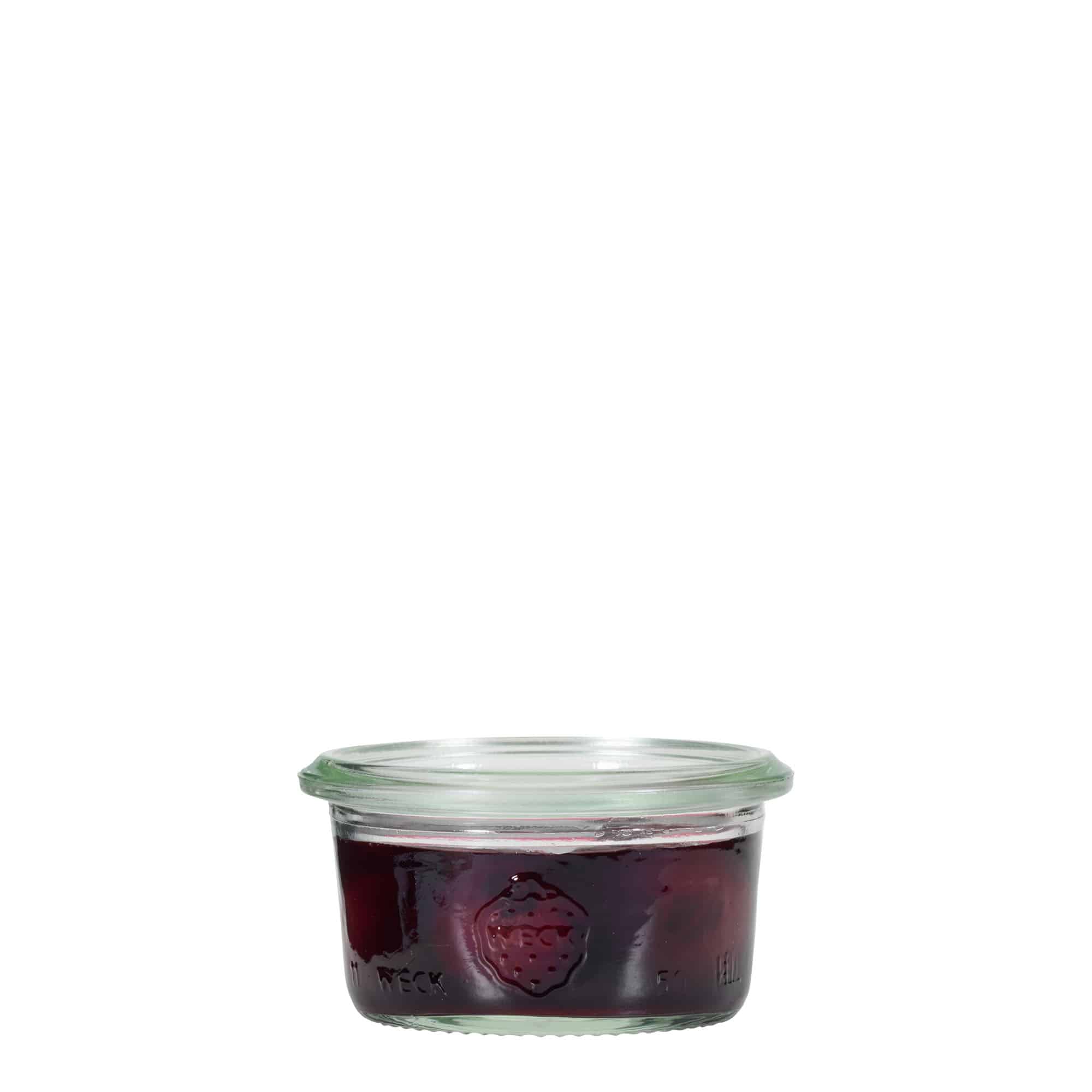 50 ml frasco WECK, boca: borda arredondada 50 ml frasco WECK, boca: borda arredondada