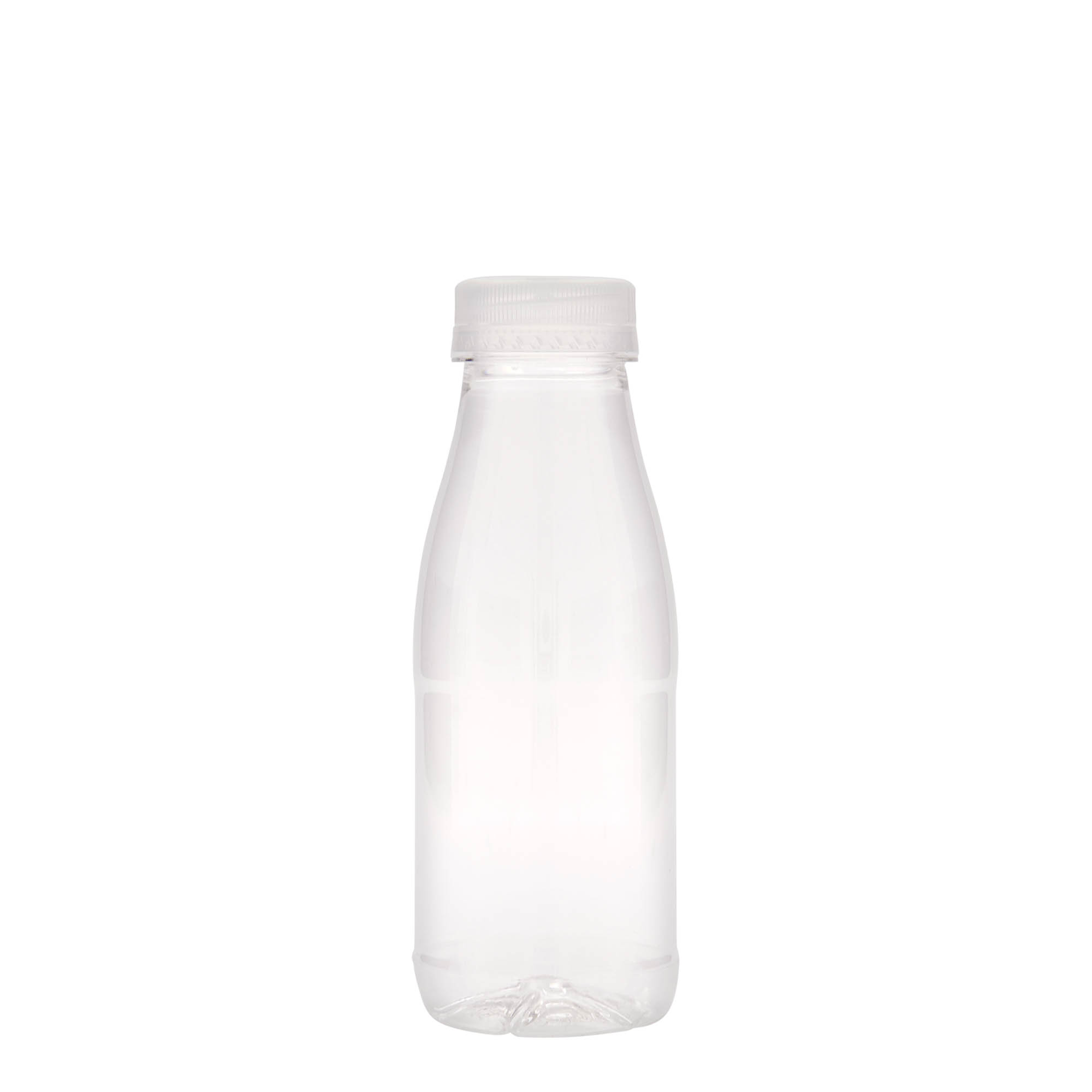 Garrafa PET de 330 ml 'Leite e Sumo', plástico, boca: 38 mm