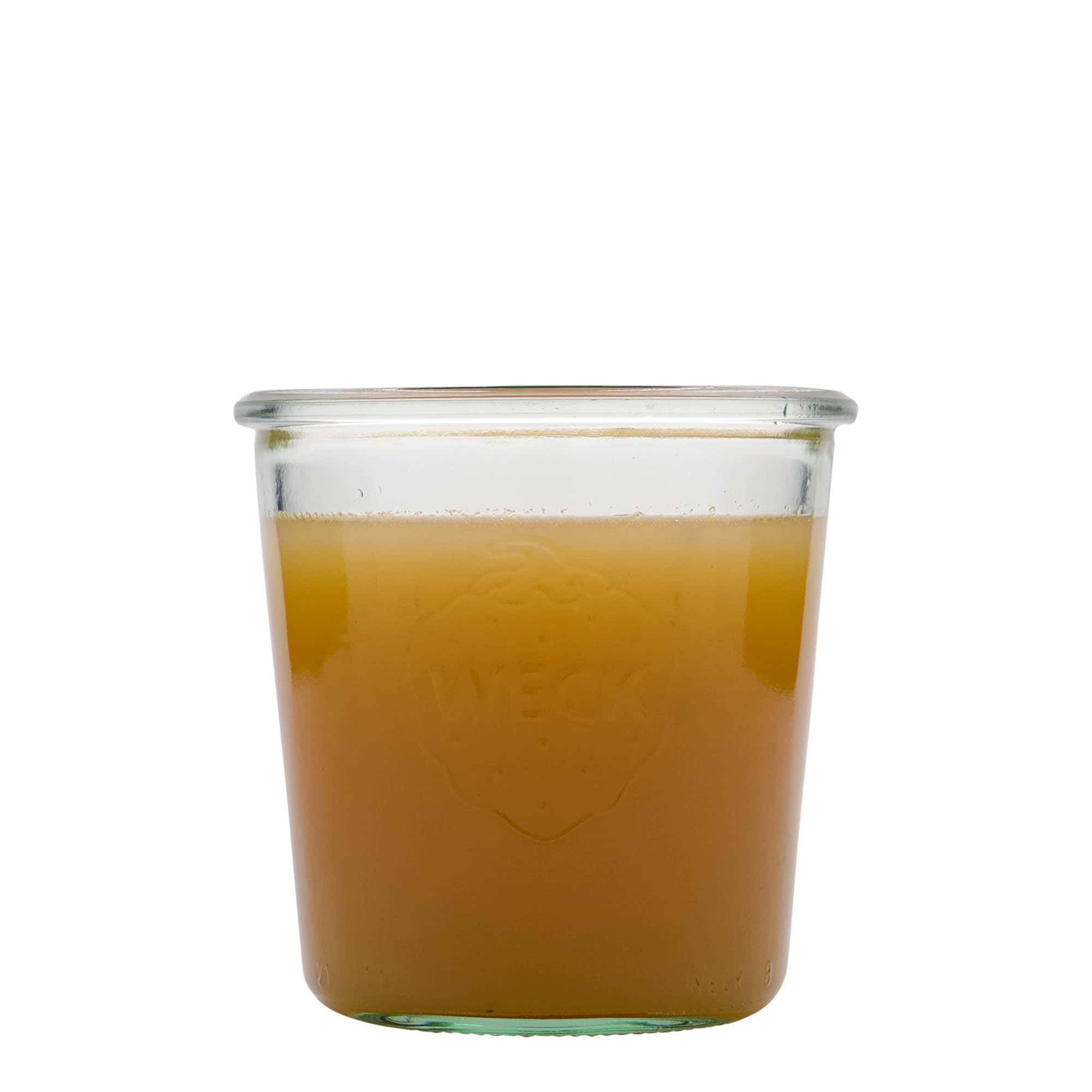 580 ml Frasco cilíndrico WECK, boca: Borda redonda
