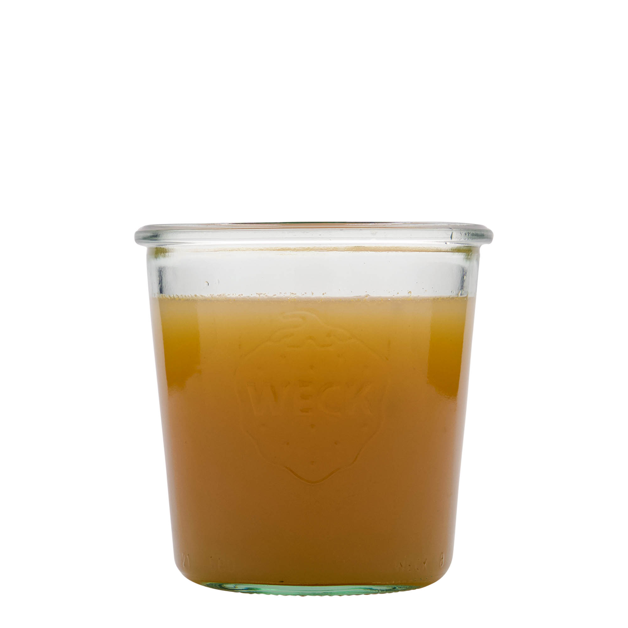580 ml frasco WECK invertido, abertura: borda redonda