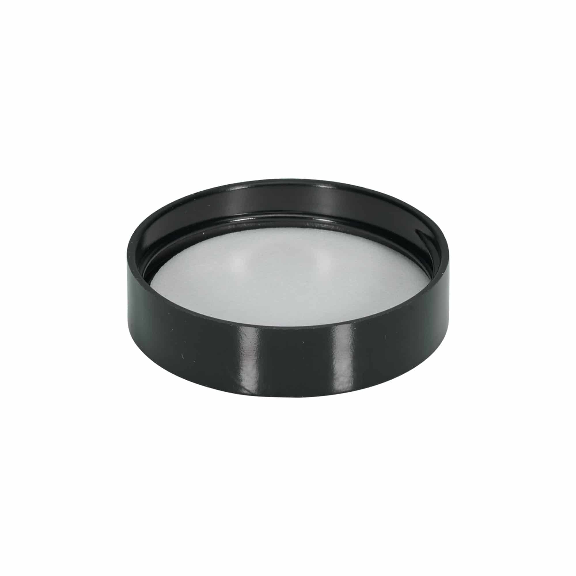 Tampa de rosca para 60 ml 'Brown Line', PP, branca