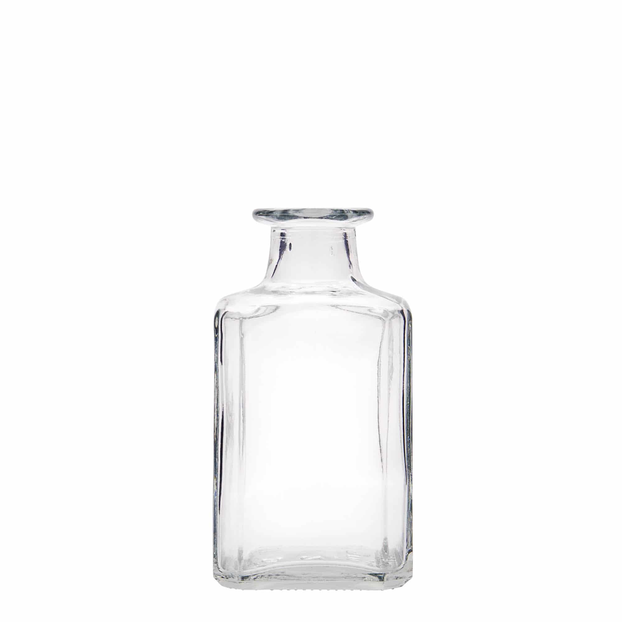 250 ml Garrafa de vidro 'Torben', quadrada, boca: Cortiça 250 ml Garrafa de vidro 'Torben', quadrada, boca: Cortiça
