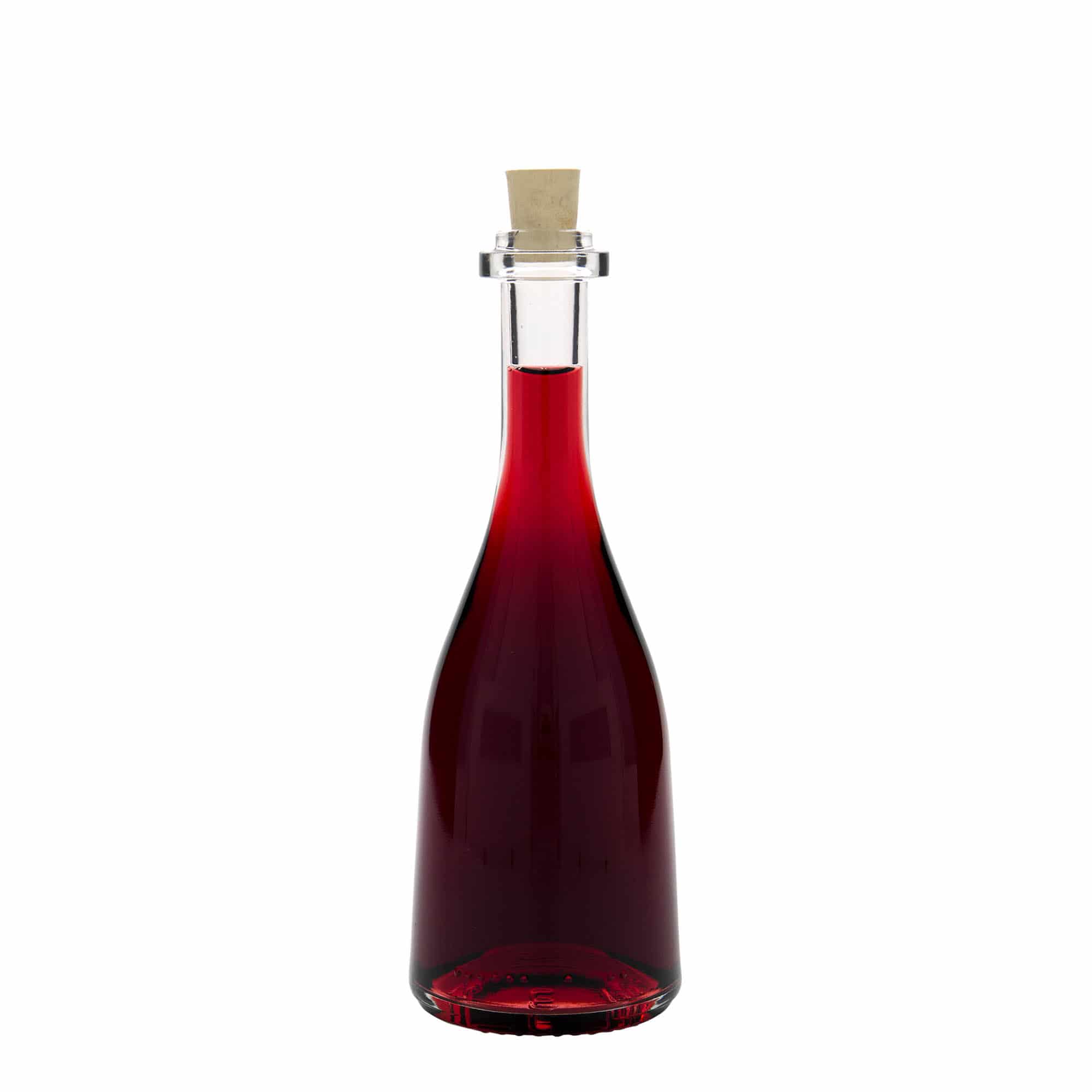 Garrafa de vidro de 200 ml 'Rustica', boca: cortiça