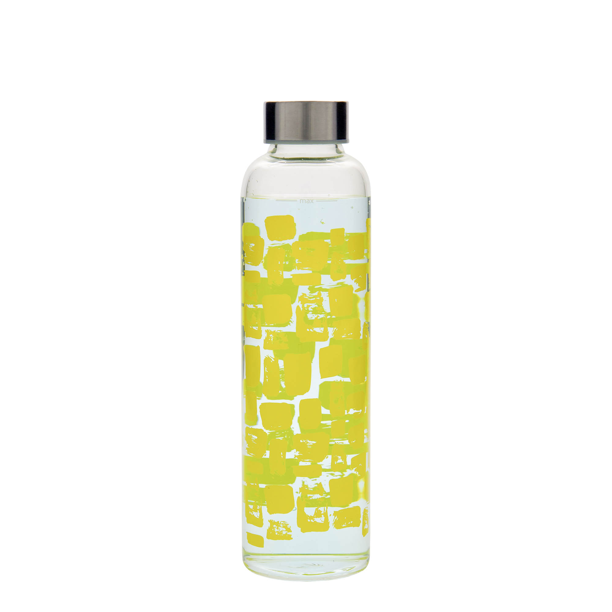 Garrafa de beber 500 ml 'Perseus - Retângulos Amarelos', Boca: Tampa de rosca Garrafa de beber 500 ml 'Perseus - Retângulos Amarelos', Boca: Tampa de rosca